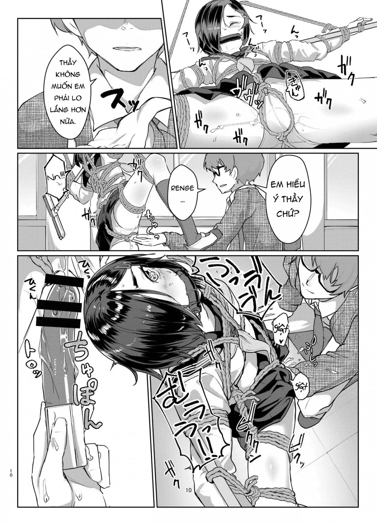 HentaiVN.net - Ảnh 9 - Rengesou [蓮華草] - Chap 4