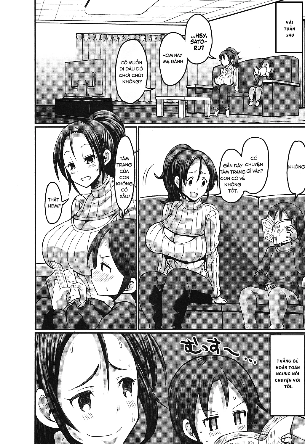 HentaiVN.net - Ảnh 9 - Gonenburi no Okaa-san [[Bu-chan] Gonenburi no Okaa-san [English] {Shivu-chan} [Digital]] - Chap 2-Ènd