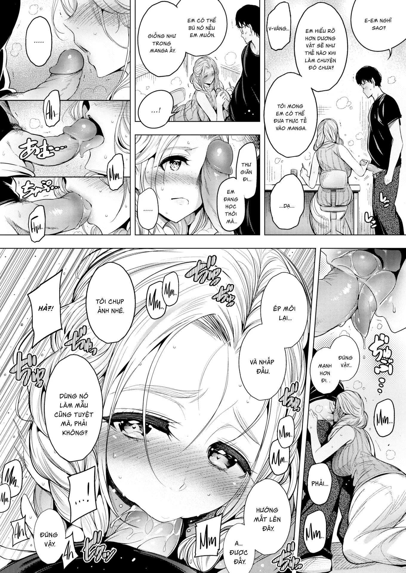 HentaiVN.net - Ảnh 7 - Câu lạc bộ manga ngực bự! [The Manga's Club Boobs] - Oneshot