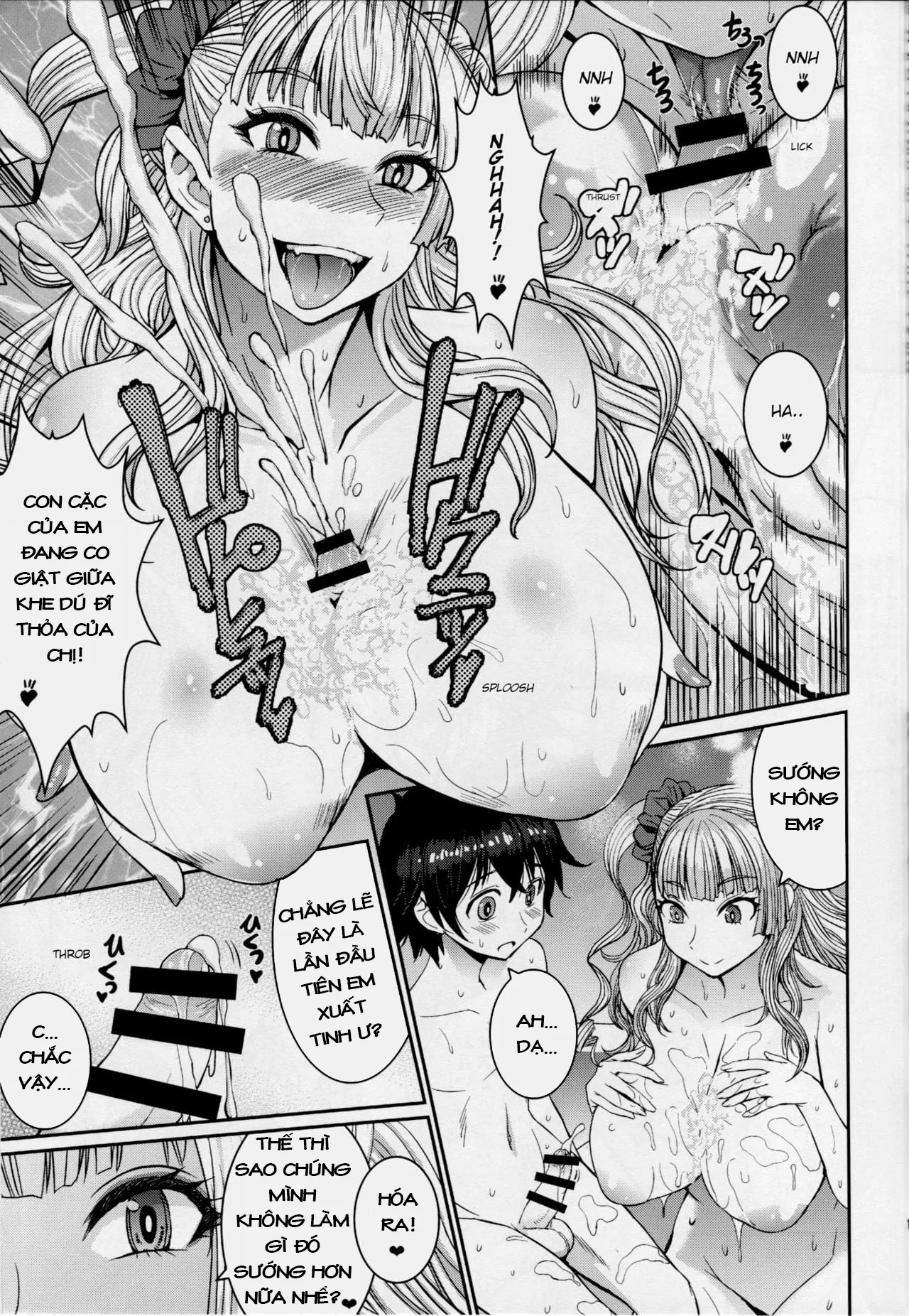 HentaiVN.net - Ảnh 13 - Cậu Bé May Mắn Và Cô Chị Qua Đường Dú To Dâm Đãng! [Boy Meets Gal] - Oneshot