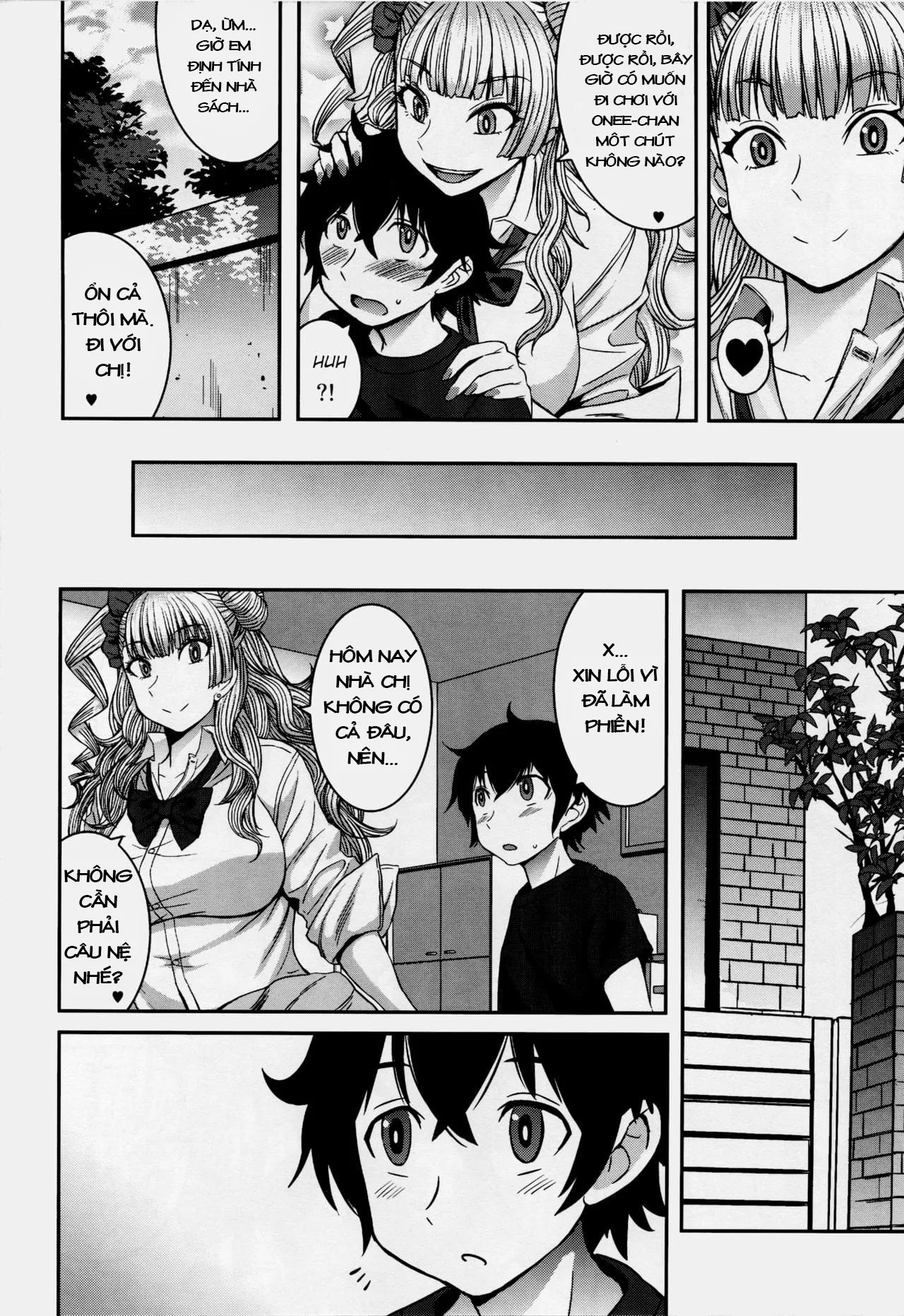 HentaiVN.net - Ảnh 6 - Cậu Bé May Mắn Và Cô Chị Qua Đường Dú To Dâm Đãng! [Boy Meets Gal] - Oneshot
