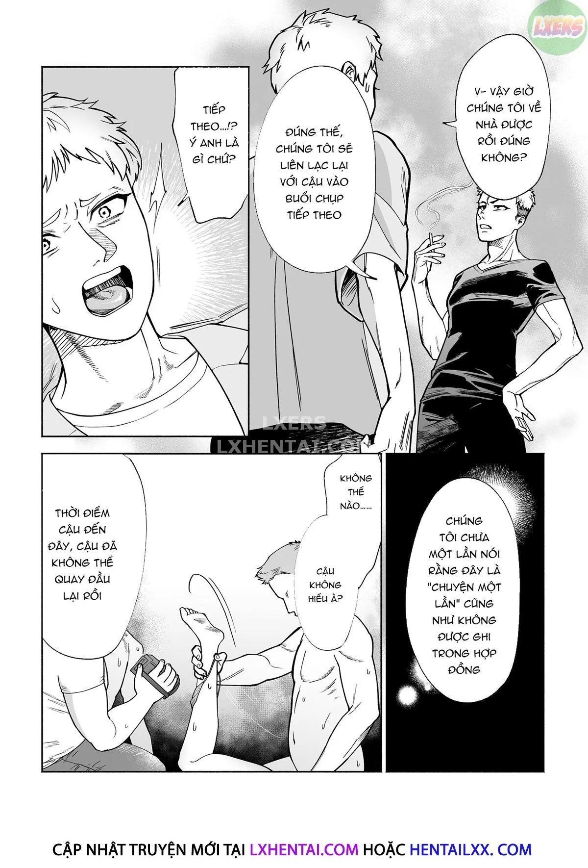 HentaiVN.net - Ảnh 44 - JD Kanojo NTR AV Kyousei Shutsuen - Oneshot - Có che