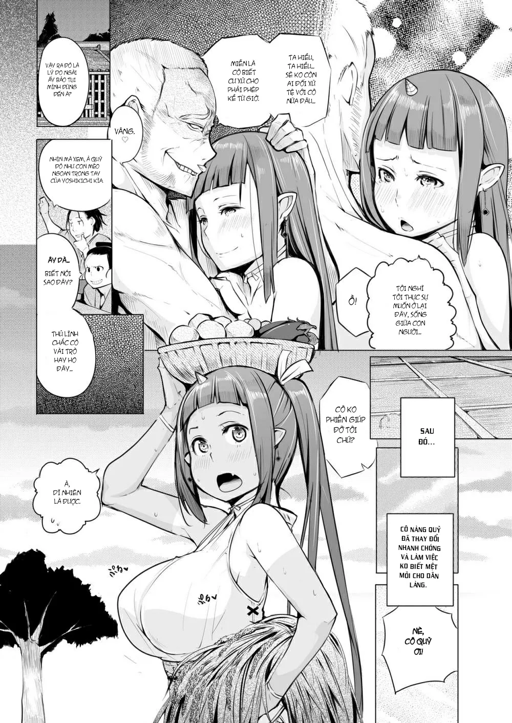 HentaiVN.net - Ảnh 17 - Dân Làng Kêu Than - Oneshot