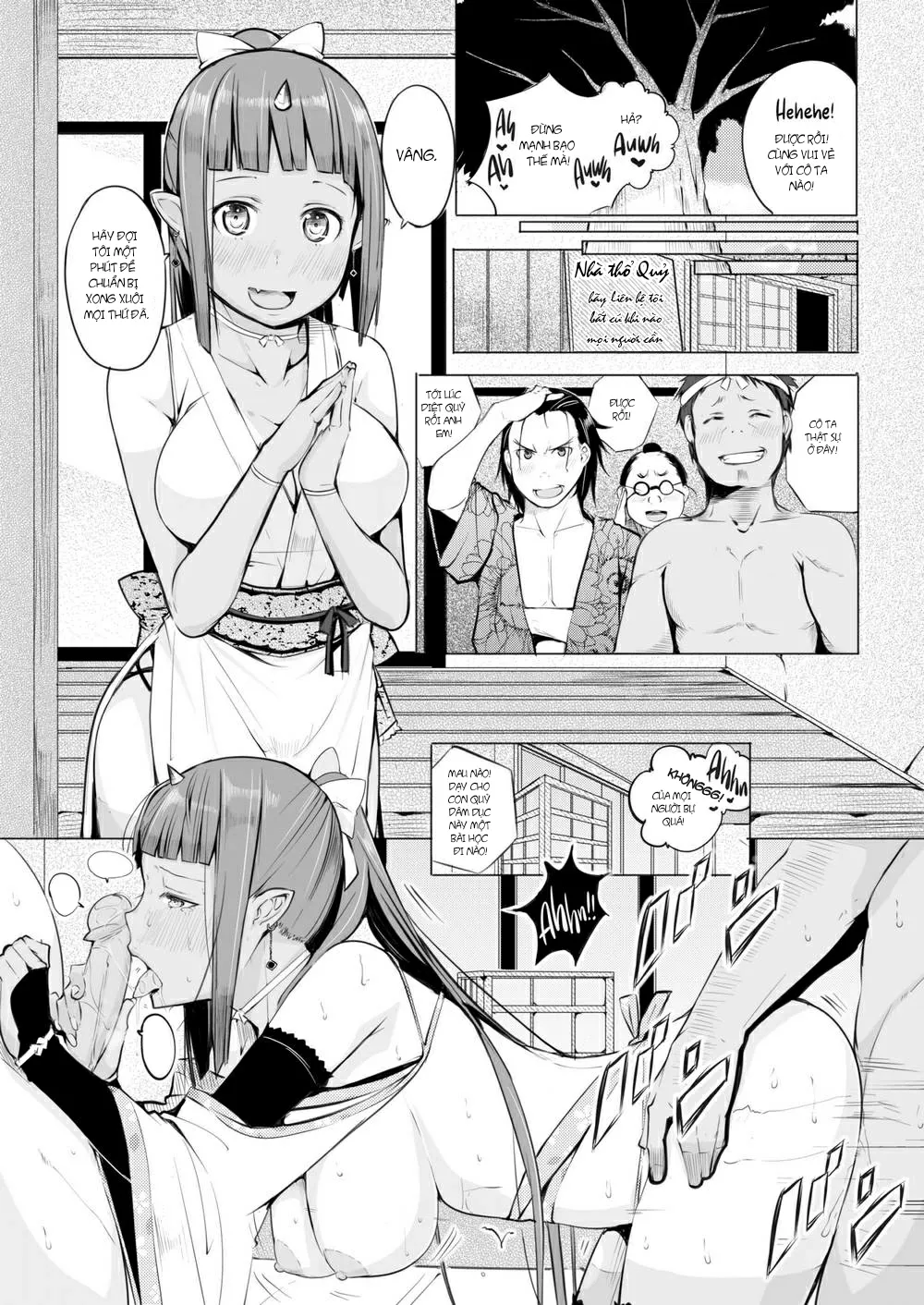 HentaiVN.net - Ảnh 20 - Dân Làng Kêu Than - Oneshot