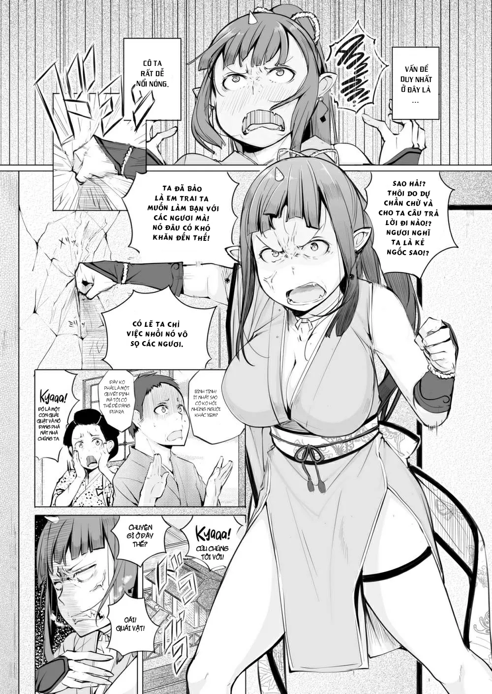 HentaiVN.net - Ảnh 5 - Dân Làng Kêu Than - Oneshot