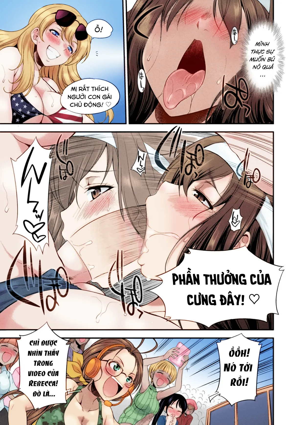 HentaiVN.net - Ảnh 27 - Đại chiến Futa~Nữ hoàng dương vật [Futanarijima ~The Queen of Penis~] - Chap 1