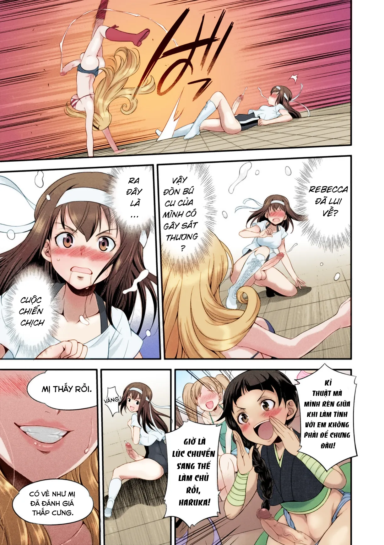 HentaiVN.net - Ảnh 33 - Đại chiến Futa~Nữ hoàng dương vật [Futanarijima ~The Queen of Penis~] - Chap 1