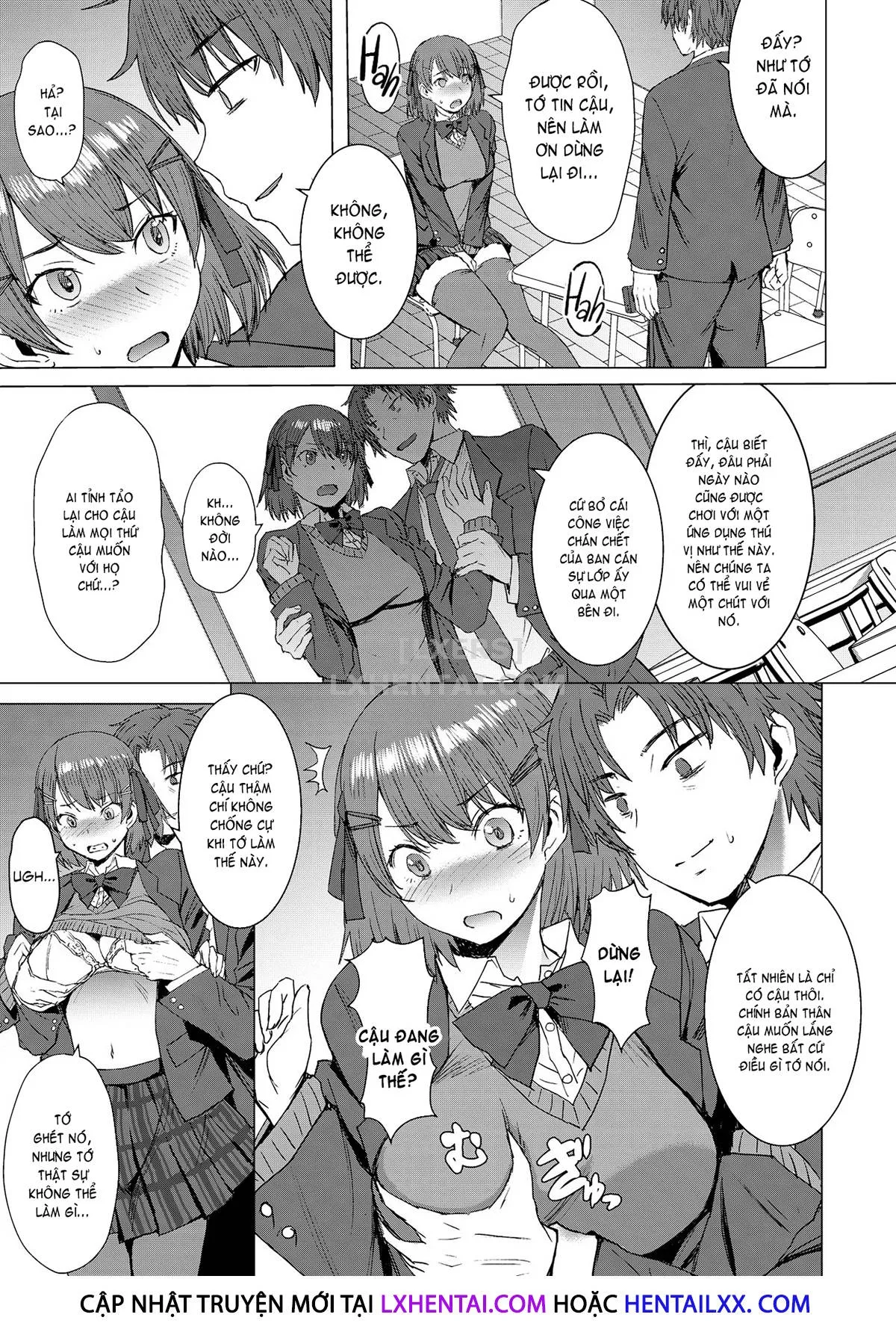 HentaiVN.net - Ảnh 11 - Crotch Tattoo Sex App [Inmon Koubi Appli - The application of lewd pattern mating] - Oneshot