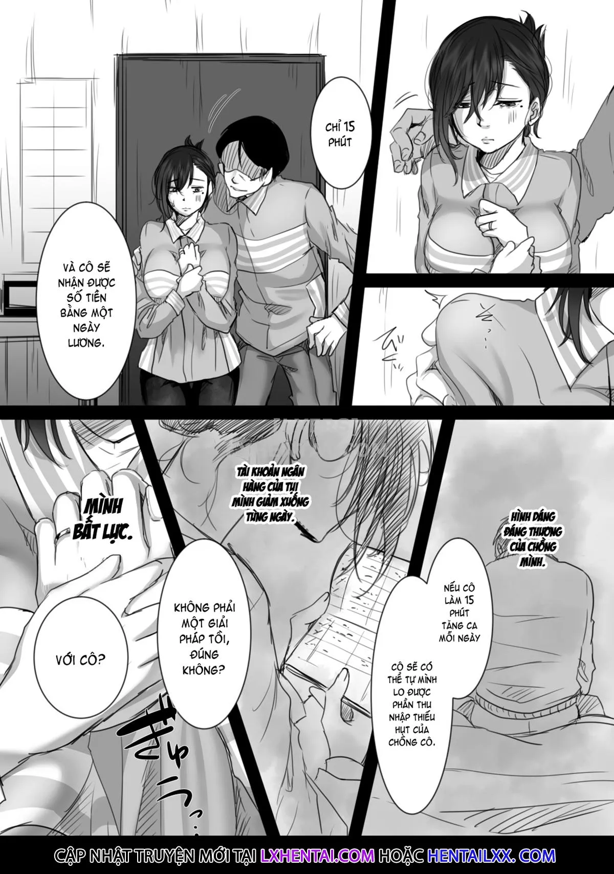 HentaiVN.net - Ảnh 12 - 15 phút tăng ca [15-Fun No Zangyou; RE: 15-Fun No Zangyou] - Chương 1