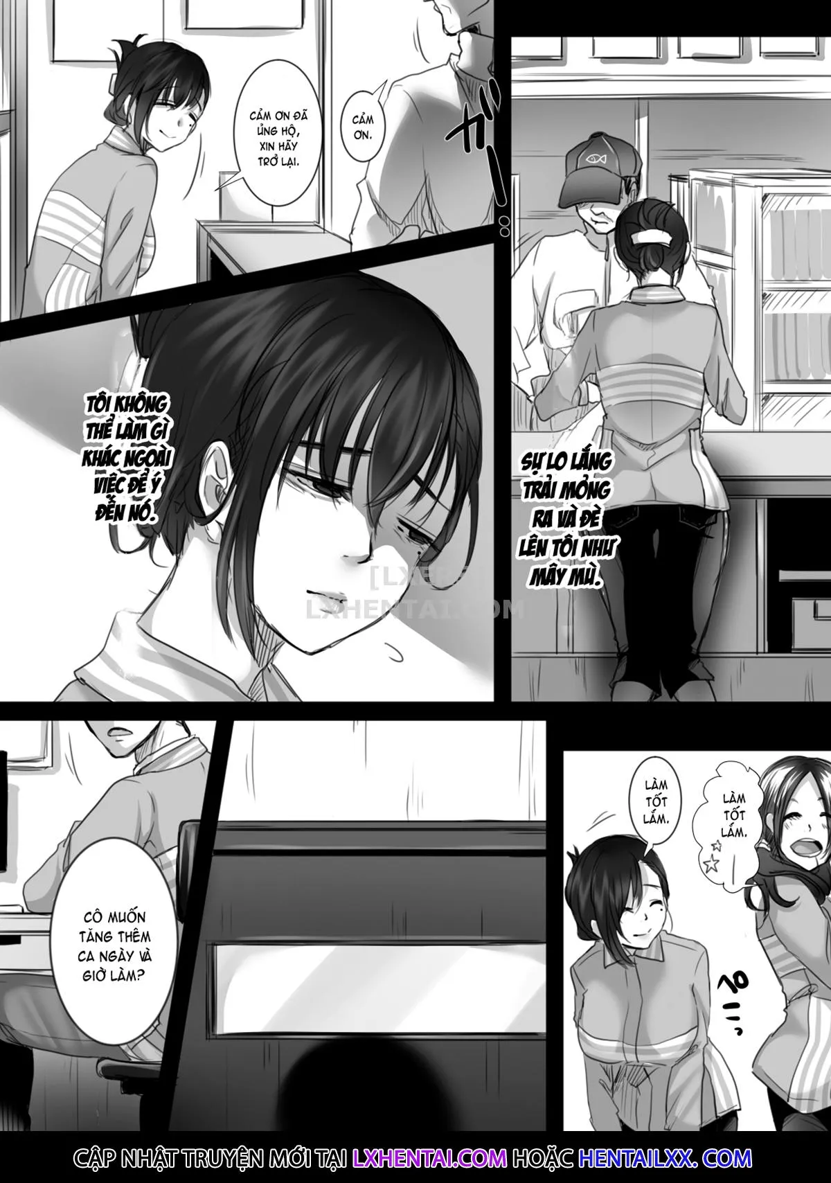 HentaiVN.net - Ảnh 7 - 15 phút tăng ca [15-Fun No Zangyou; RE: 15-Fun No Zangyou] - Chương 1