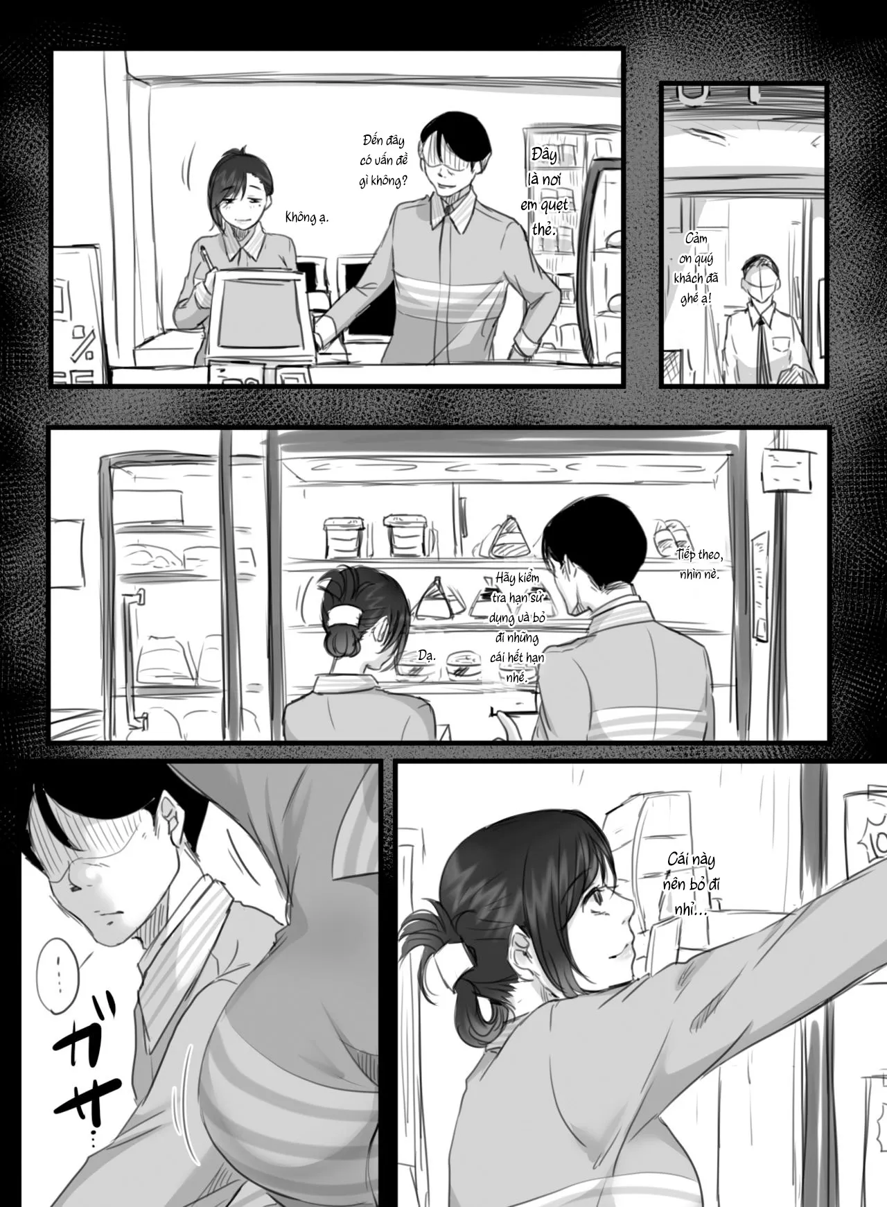 HentaiVN.net - Ảnh 10 - 15 phút tăng ca [15-Fun No Zangyou; RE: 15-Fun No Zangyou] - Chương 2.1: Chương của người quản lí