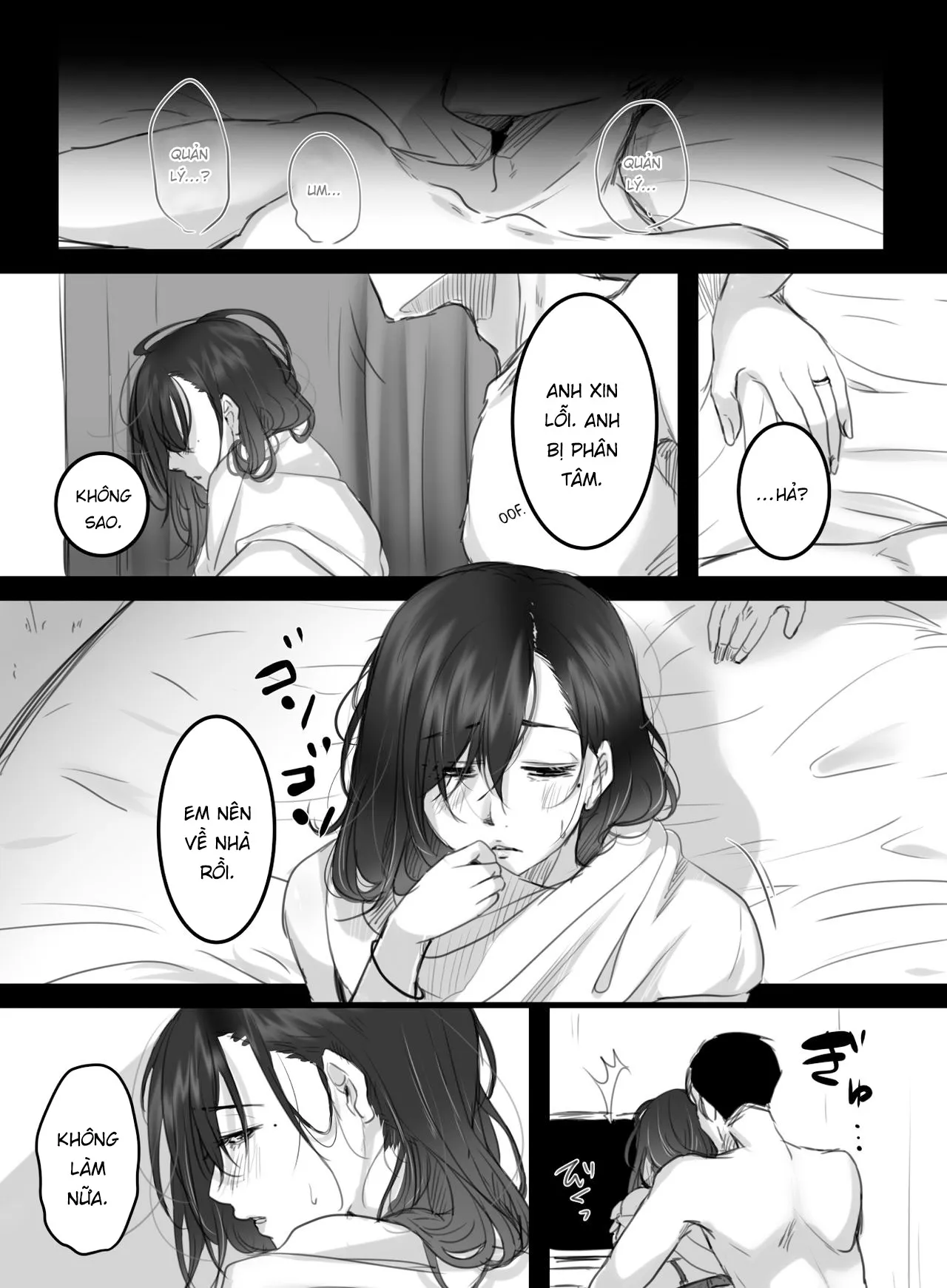 HentaiVN.net - Ảnh 16 - 15 phút tăng ca [15-Fun No Zangyou; RE: 15-Fun No Zangyou] - Chương 2.1: Chương của người quản lí