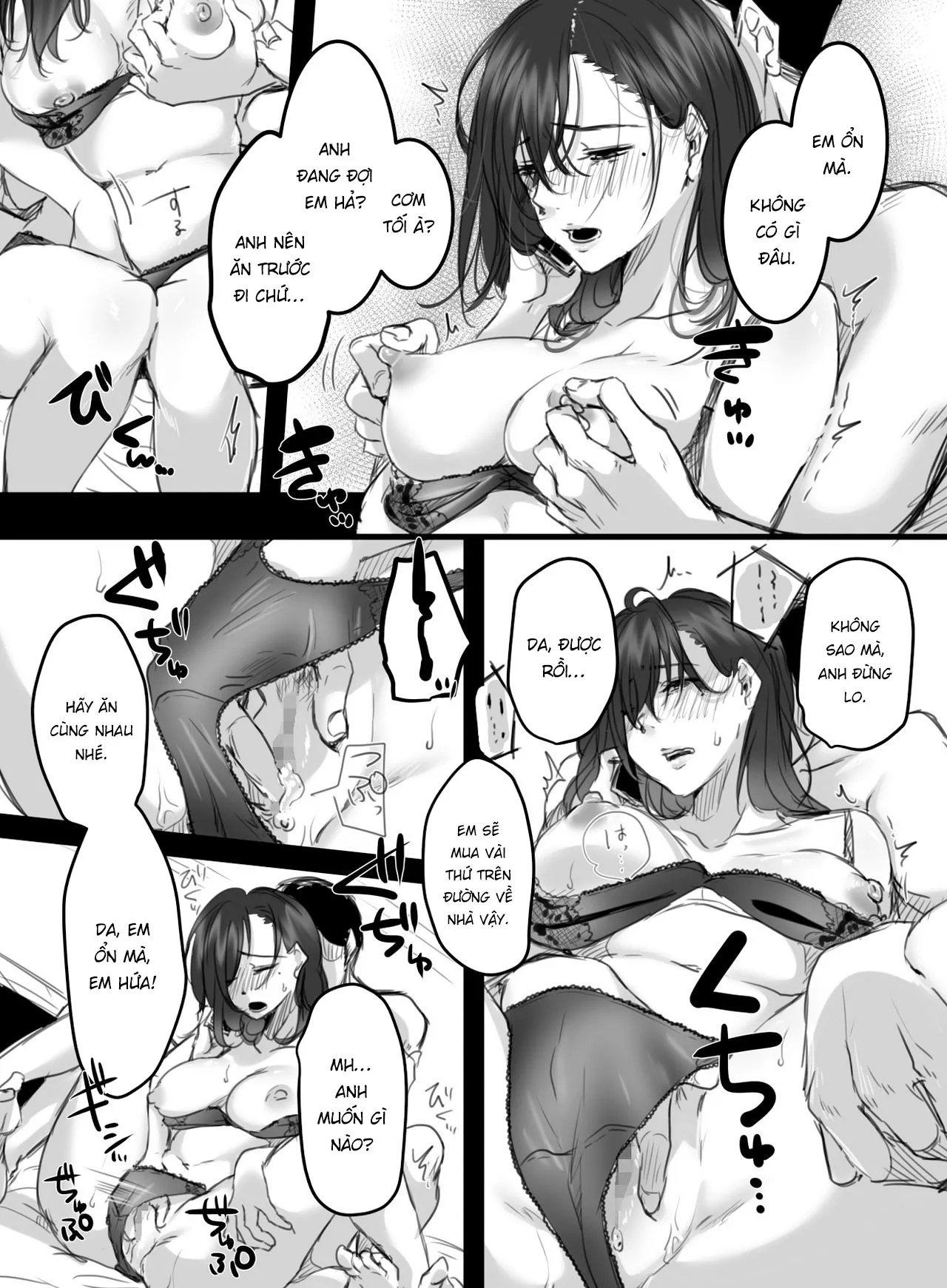 HentaiVN.net - Ảnh 19 - 15 phút tăng ca [15-Fun No Zangyou; RE: 15-Fun No Zangyou] - Chương 2.1: Chương của người quản lí