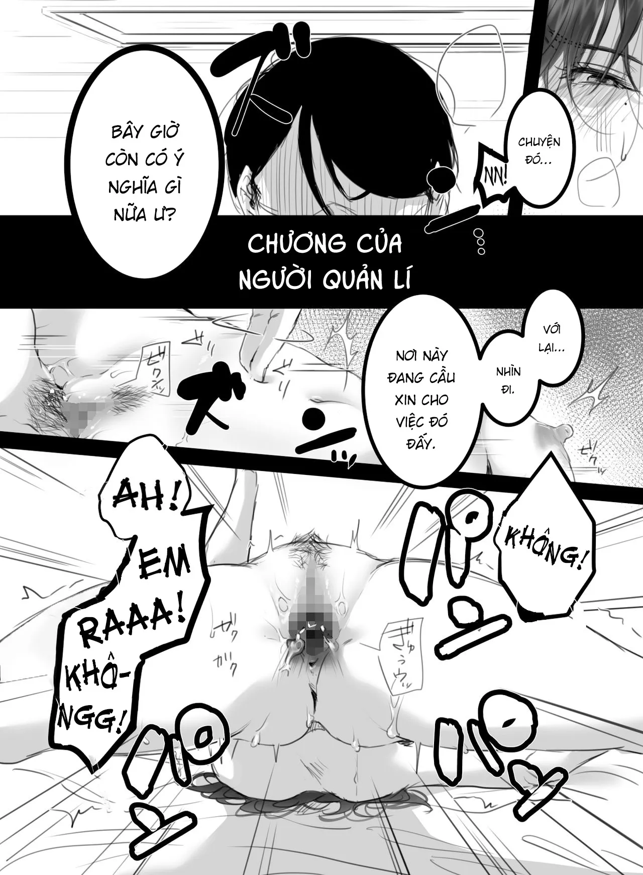 HentaiVN.net - Ảnh 4 - 15 phút tăng ca [15-Fun No Zangyou; RE: 15-Fun No Zangyou] - Chương 2.1: Chương của người quản lí