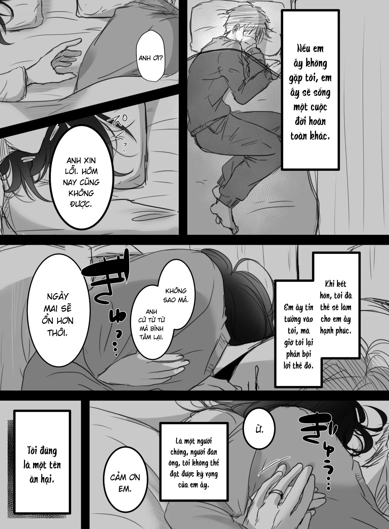 HentaiVN.net - Ảnh 11 - 15 phút tăng ca [15-Fun No Zangyou; RE: 15-Fun No Zangyou] - Chương 2.2: Chương của người chồng