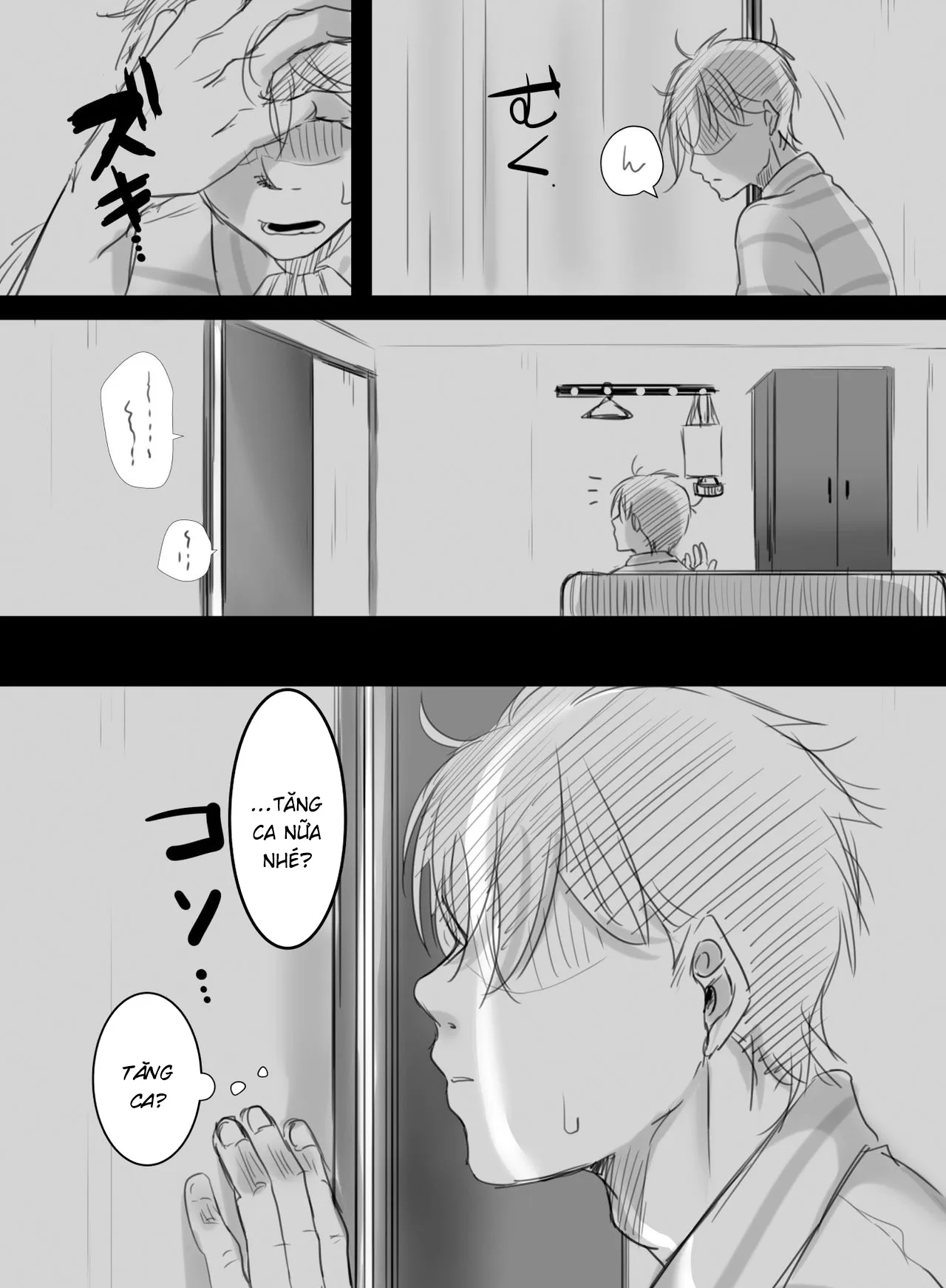 HentaiVN.net - Ảnh 29 - 15 phút tăng ca [15-Fun No Zangyou; RE: 15-Fun No Zangyou] - Chương 2.2: Chương của người chồng
