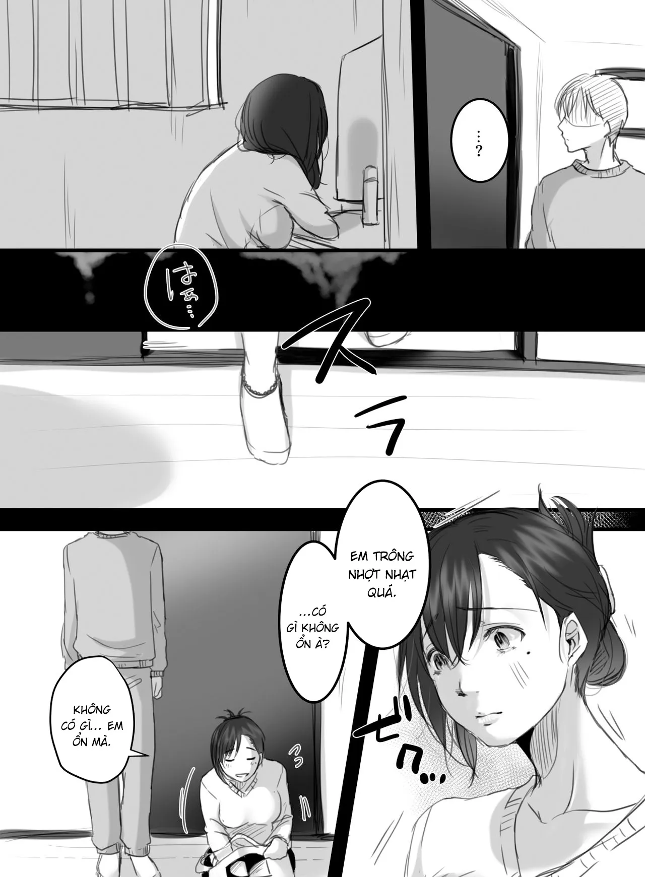 HentaiVN.net - Ảnh 9 - 15 phút tăng ca [15-Fun No Zangyou; RE: 15-Fun No Zangyou] - Chương 2.2: Chương của người chồng