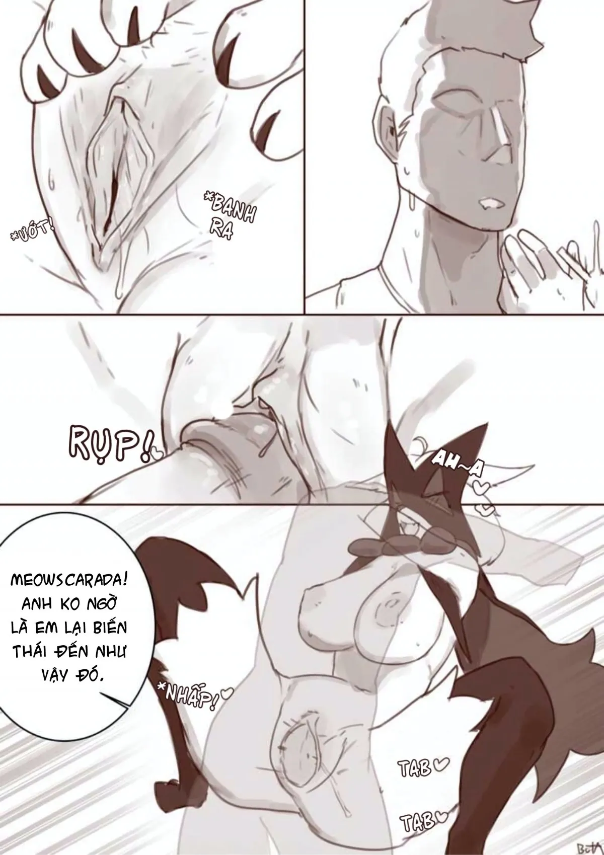 HentaiVN.net - Ảnh 7 - Meowscarada~ - Oneshot