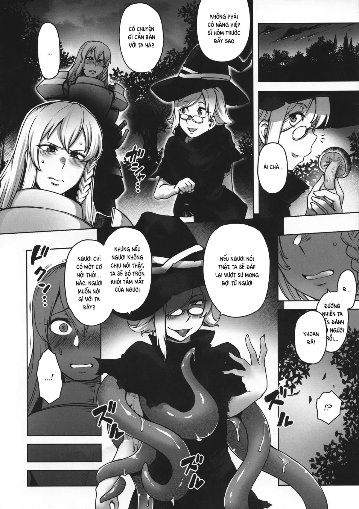 HentaiVN.net - Ảnh 17 - The Lady Knight and the Futanari Curse [Onna Kishi to Futanari no Noroi] - Oneshot
