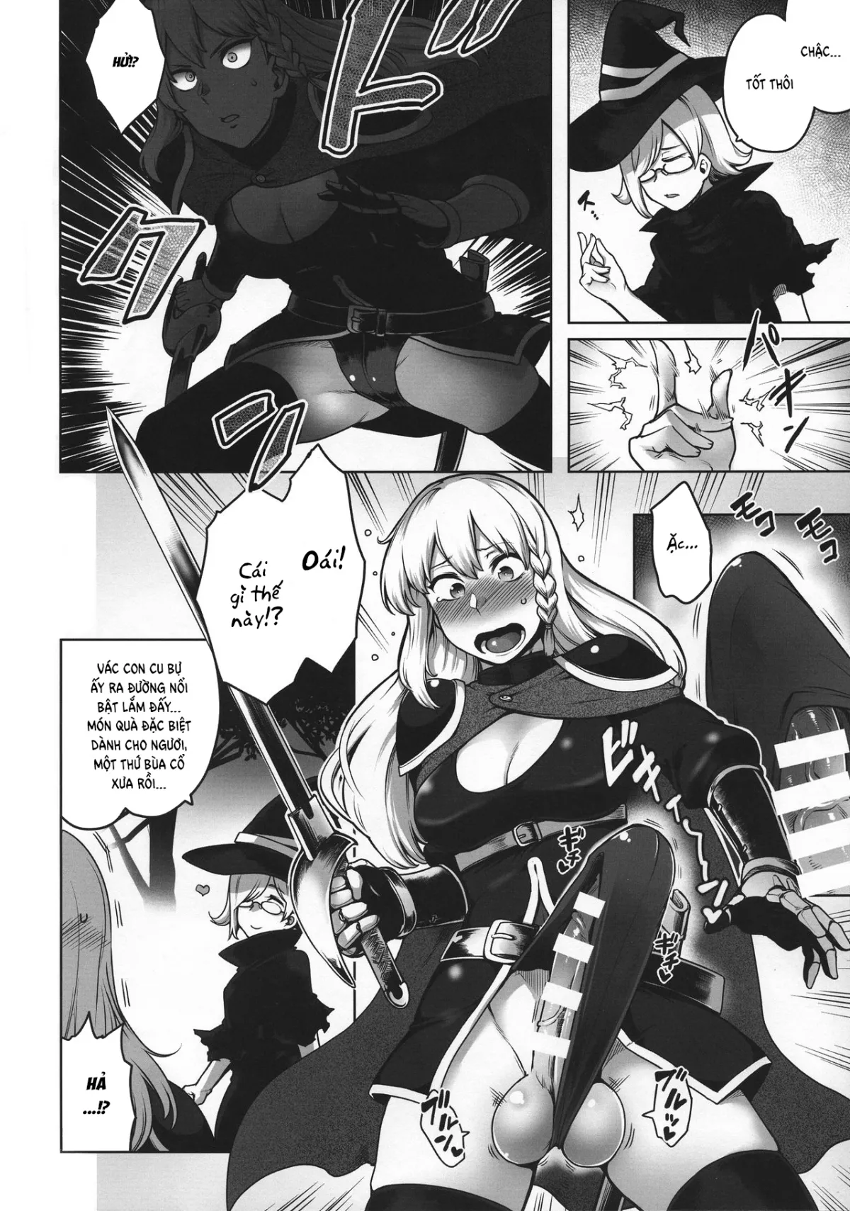 HentaiVN.net - Ảnh 5 - The Lady Knight and the Futanari Curse [Onna Kishi to Futanari no Noroi] - Oneshot
