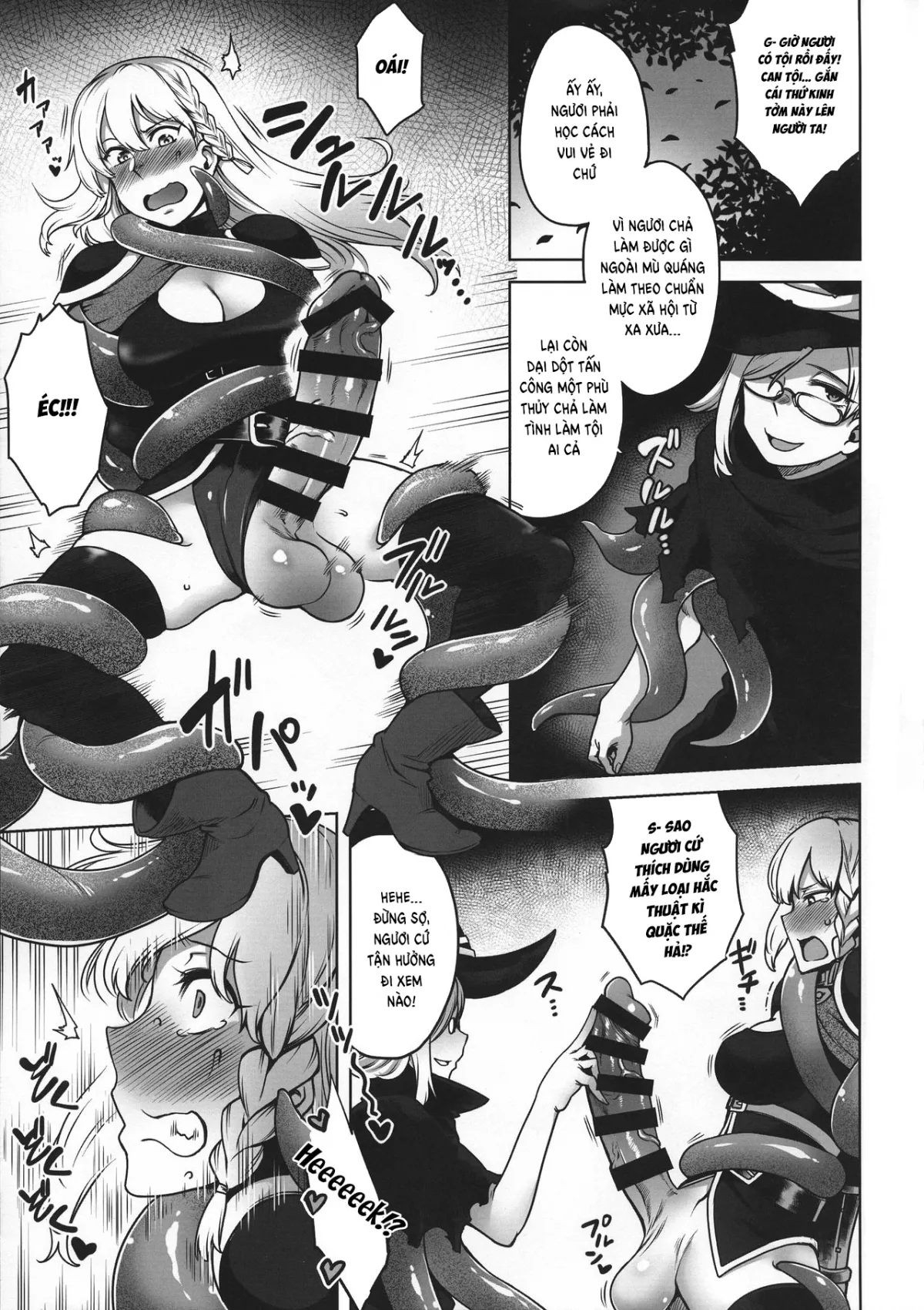 HentaiVN.net - Ảnh 6 - The Lady Knight and the Futanari Curse [Onna Kishi to Futanari no Noroi] - Oneshot