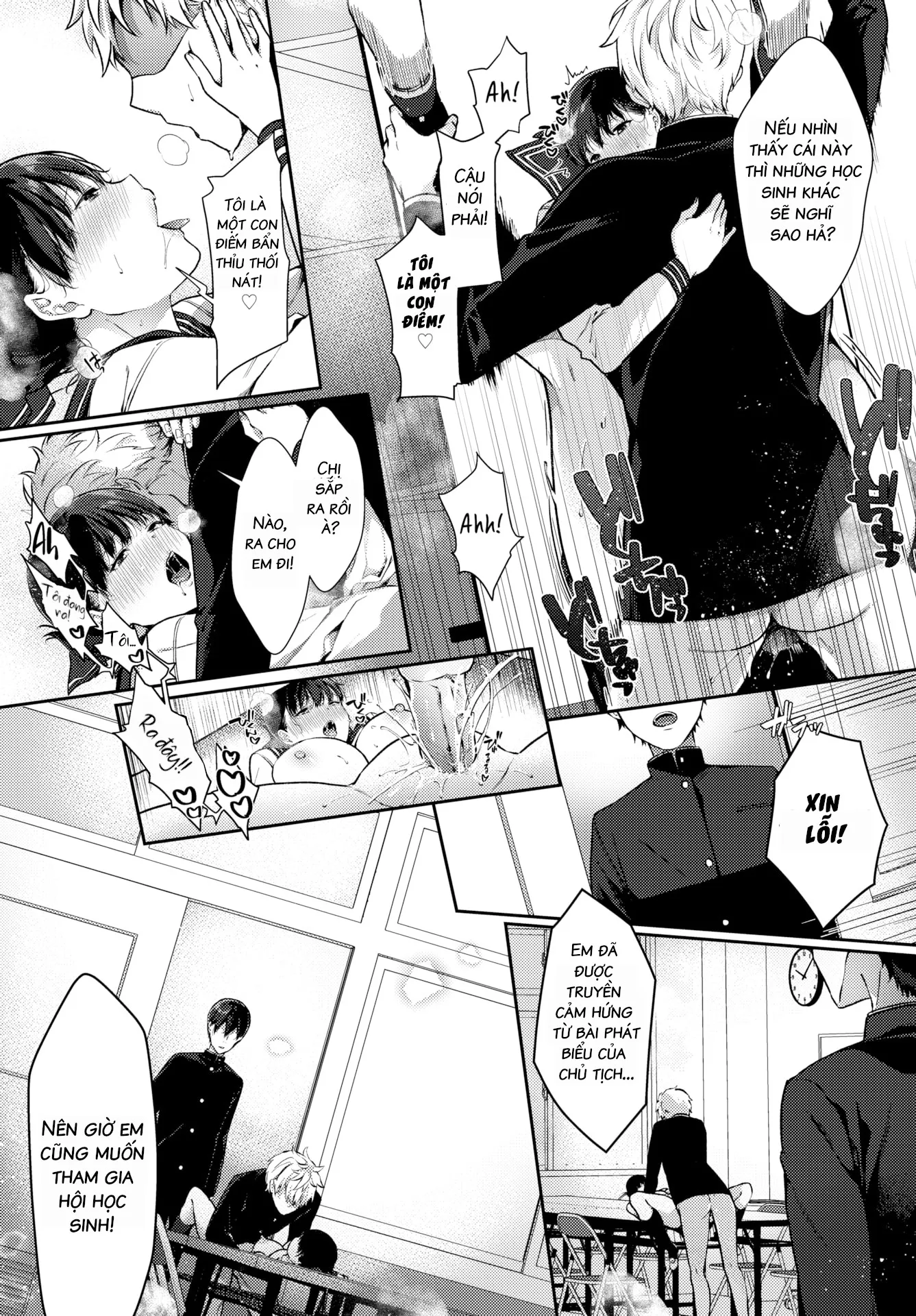 HentaiVN.net - Ảnh 14 - Henai Binetsu [Once-In-A-Lifetime With You; Why She Quit Being an Idol; The Student Council President's Fantasy Trip!; 2 AM Adventure; Reunion Lovers; The Naughty Young Lady's Reward; Reflexology for a Broken Heart] - Chap 3 - The Student Council Presidents Fantasy Trip!