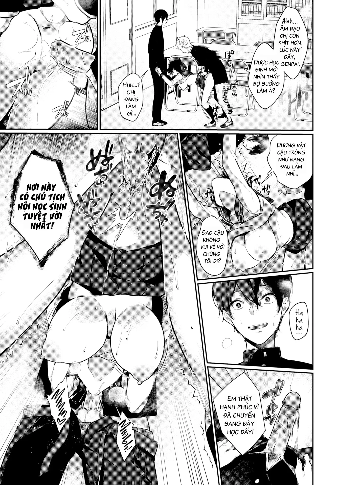 HentaiVN.net - Ảnh 16 - Henai Binetsu [Once-In-A-Lifetime With You; Why She Quit Being an Idol; The Student Council President's Fantasy Trip!; 2 AM Adventure; Reunion Lovers; The Naughty Young Lady's Reward; Reflexology for a Broken Heart] - Chap 3 - The Student Council Presidents Fantasy Trip!