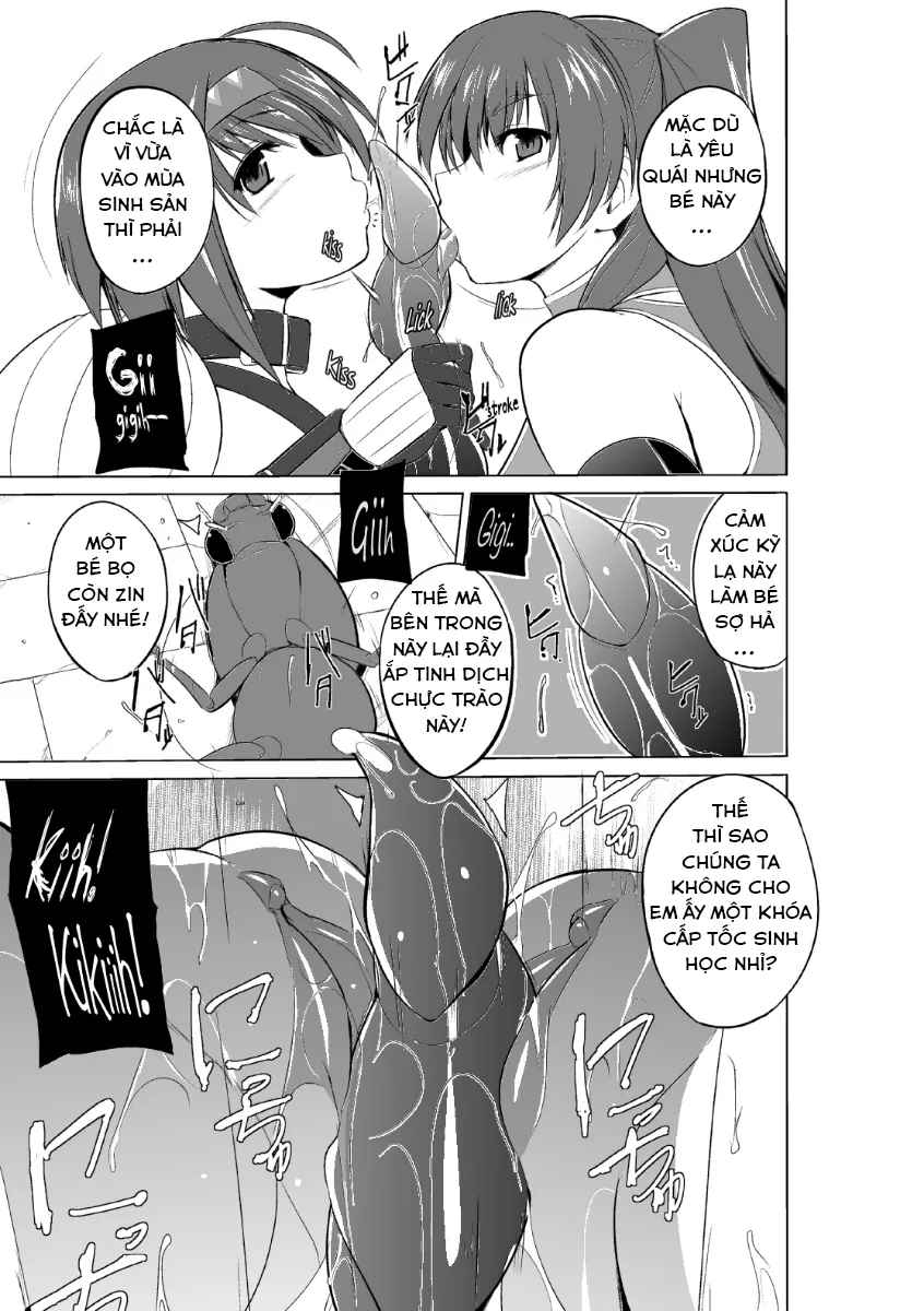 HentaiVN.net - Ảnh 4 - 2 em gái bắt con bọ, con bọ chịch 2 em không trượt phát nào [Futari no Oyuugi] - Oneshot