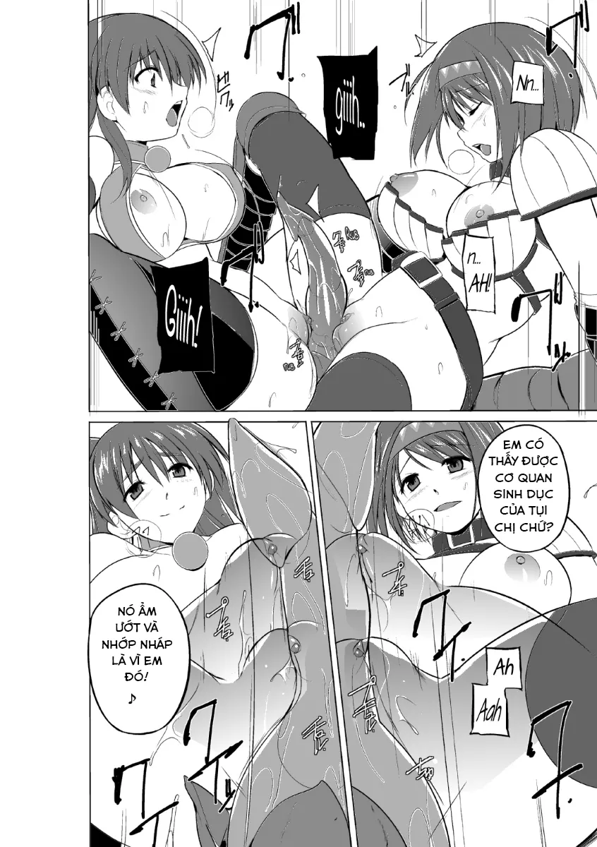 HentaiVN.net - Ảnh 5 - 2 em gái bắt con bọ, con bọ chịch 2 em không trượt phát nào [Futari no Oyuugi] - Oneshot