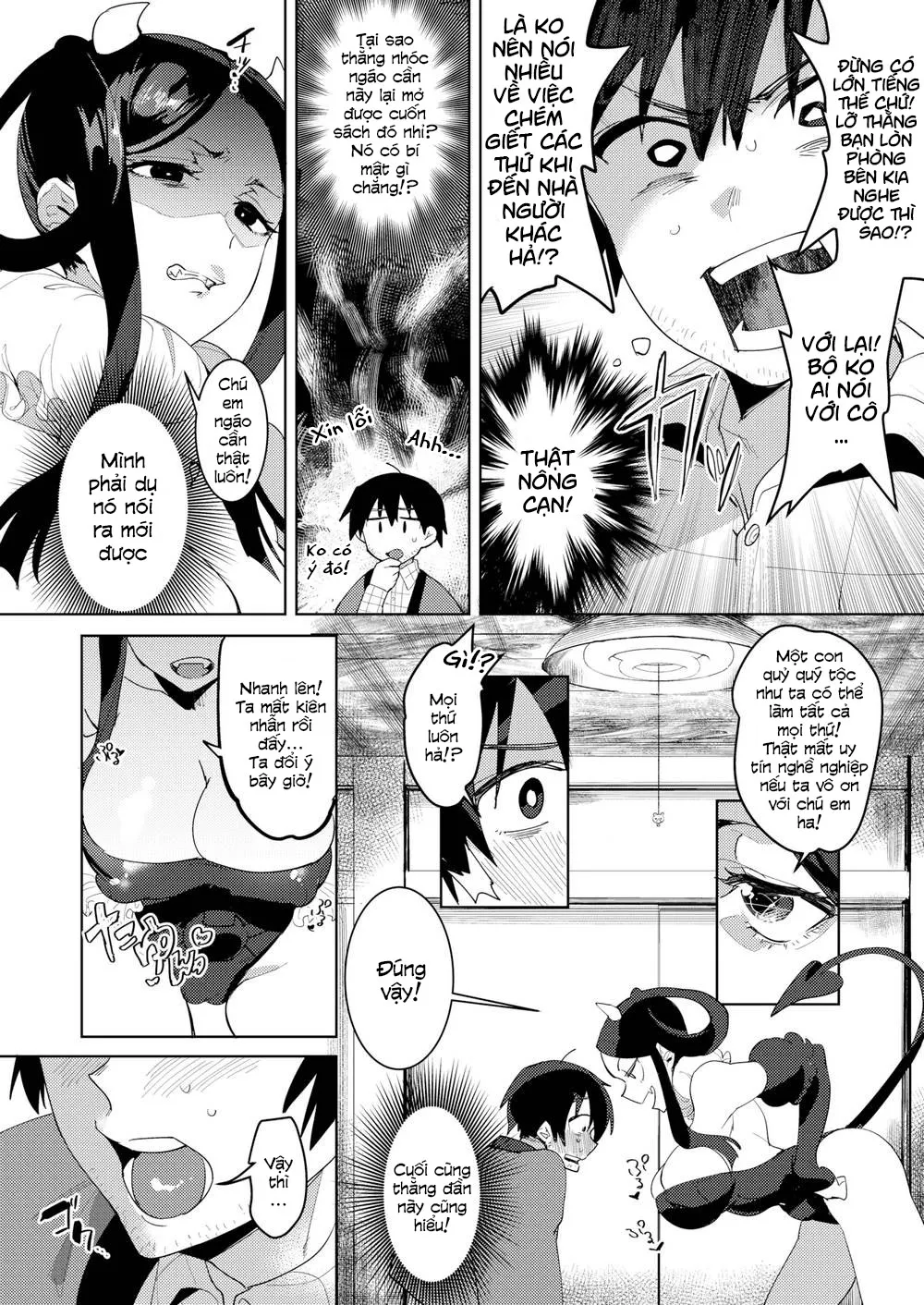 HentaiVN.net - Ảnh 6 - Đền ơn đáp nghĩa [Doing it with Ann the Demon] - Oneshot - Ko che