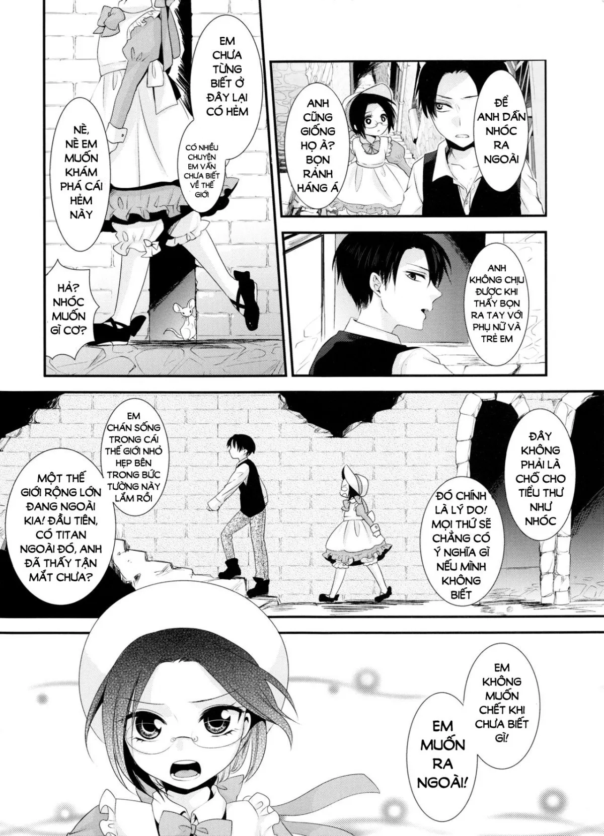HentaiVN.net - Ảnh 8 - Kiss me once again (Shingeki no Kyojin) - Chap 1