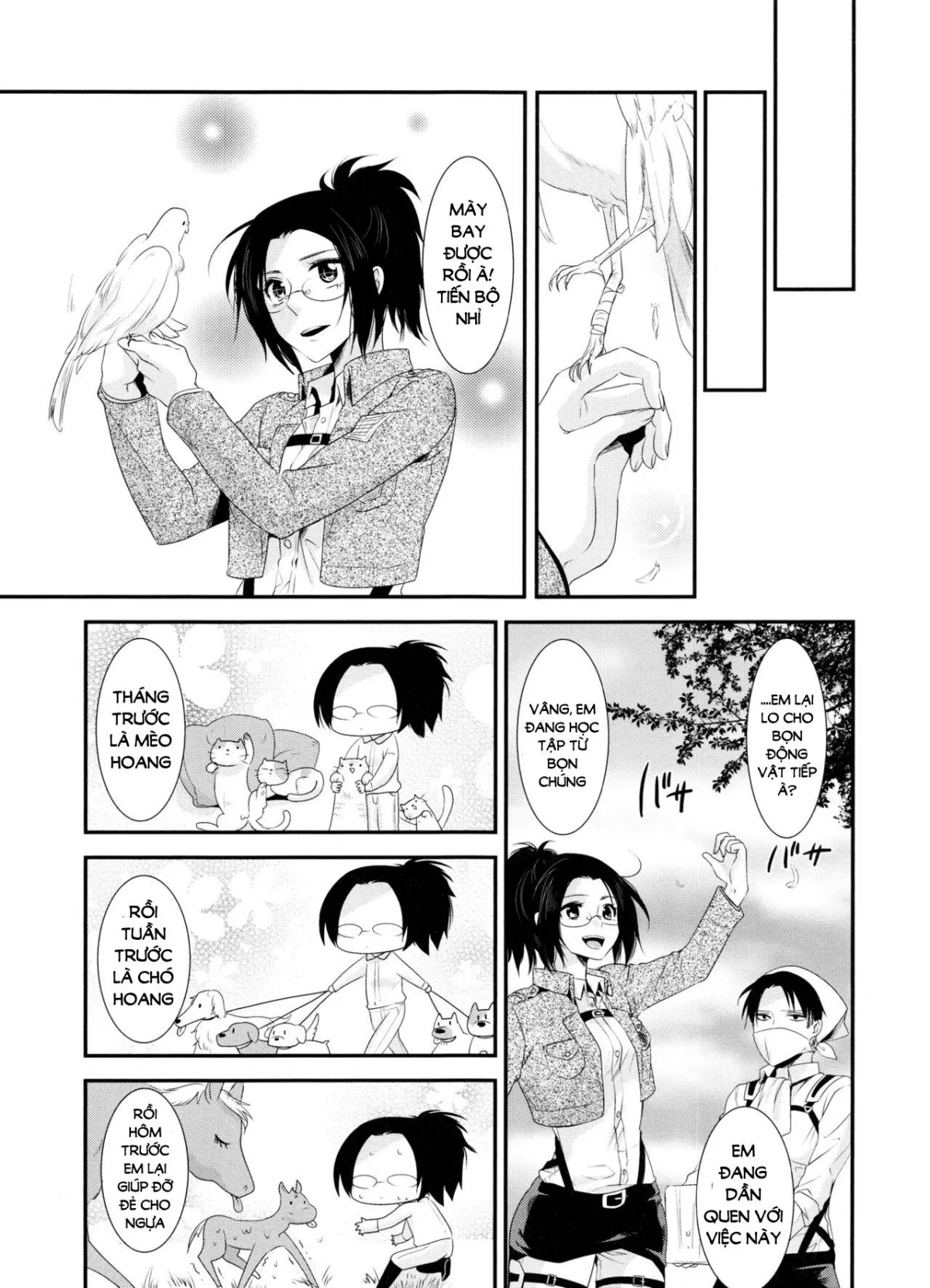 HentaiVN.net - Ảnh 3 - Kiss me once again (Shingeki no Kyojin) - Chap 2