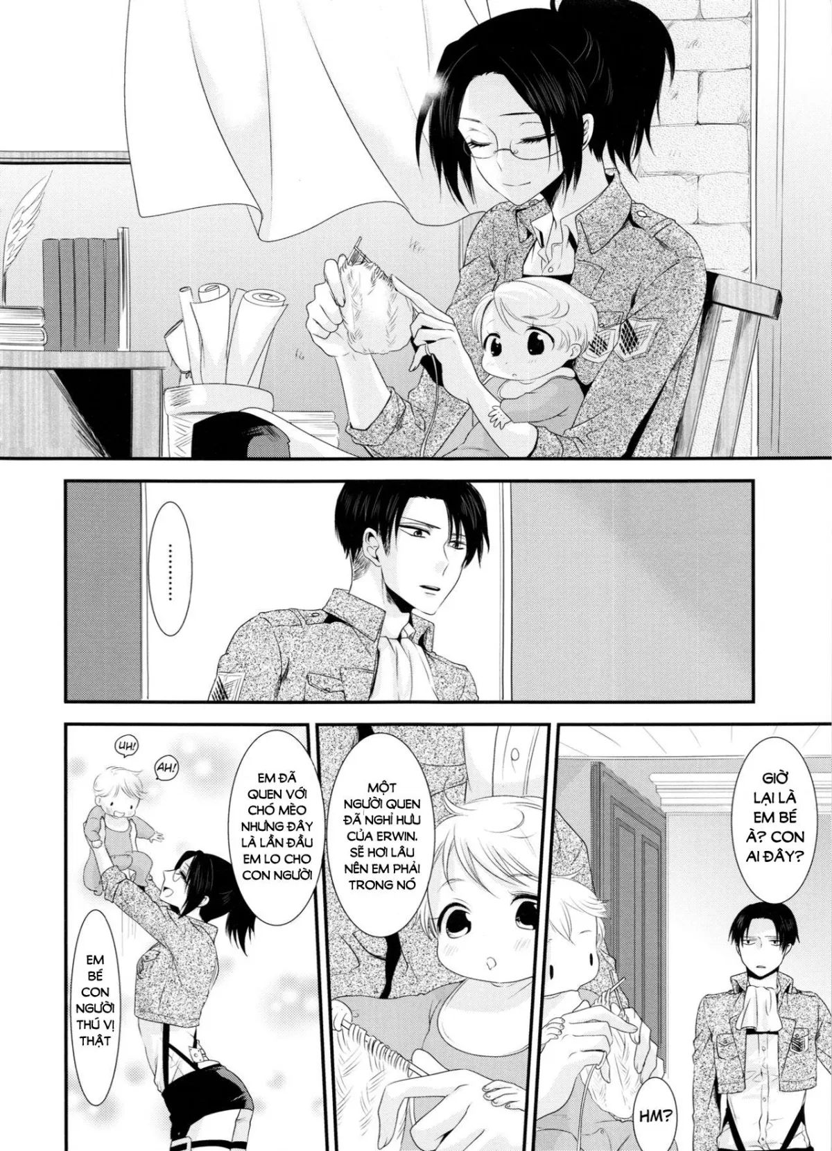 HentaiVN.net - Ảnh 4 - Kiss me once again (Shingeki no Kyojin) - Chap 2