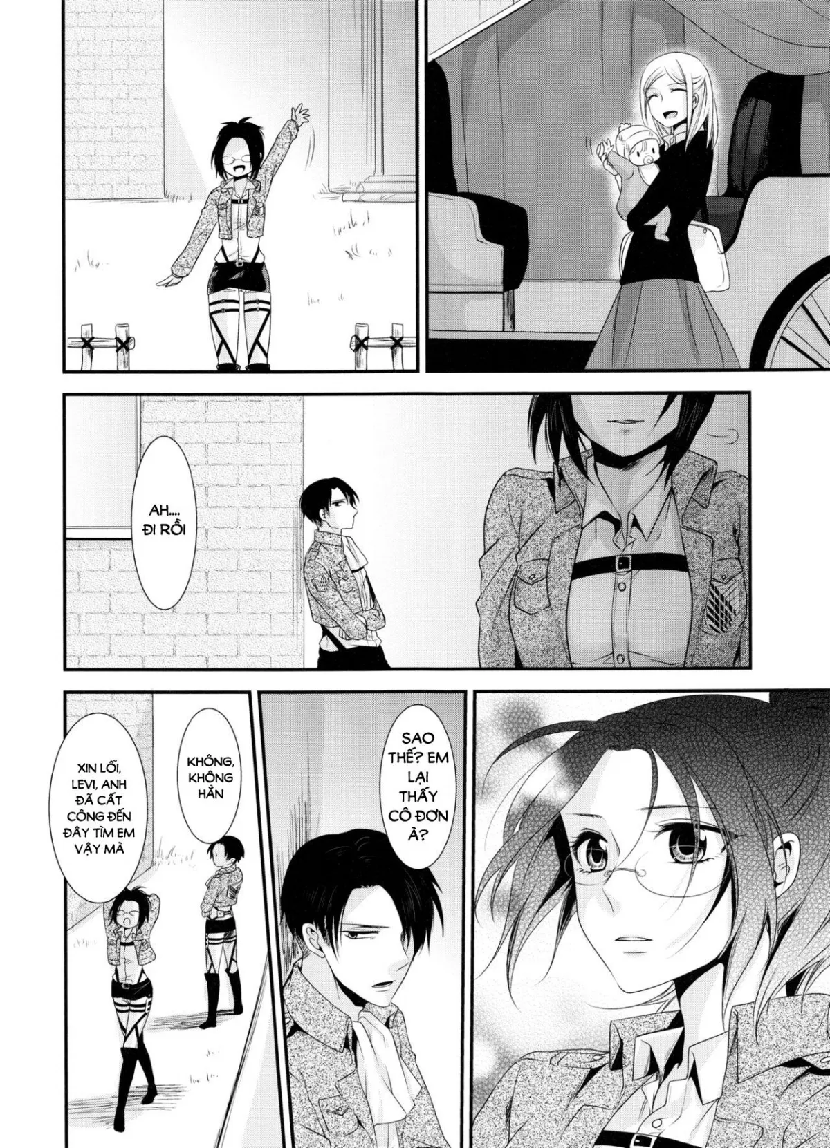 HentaiVN.net - Ảnh 6 - Kiss me once again (Shingeki no Kyojin) - Chap 2