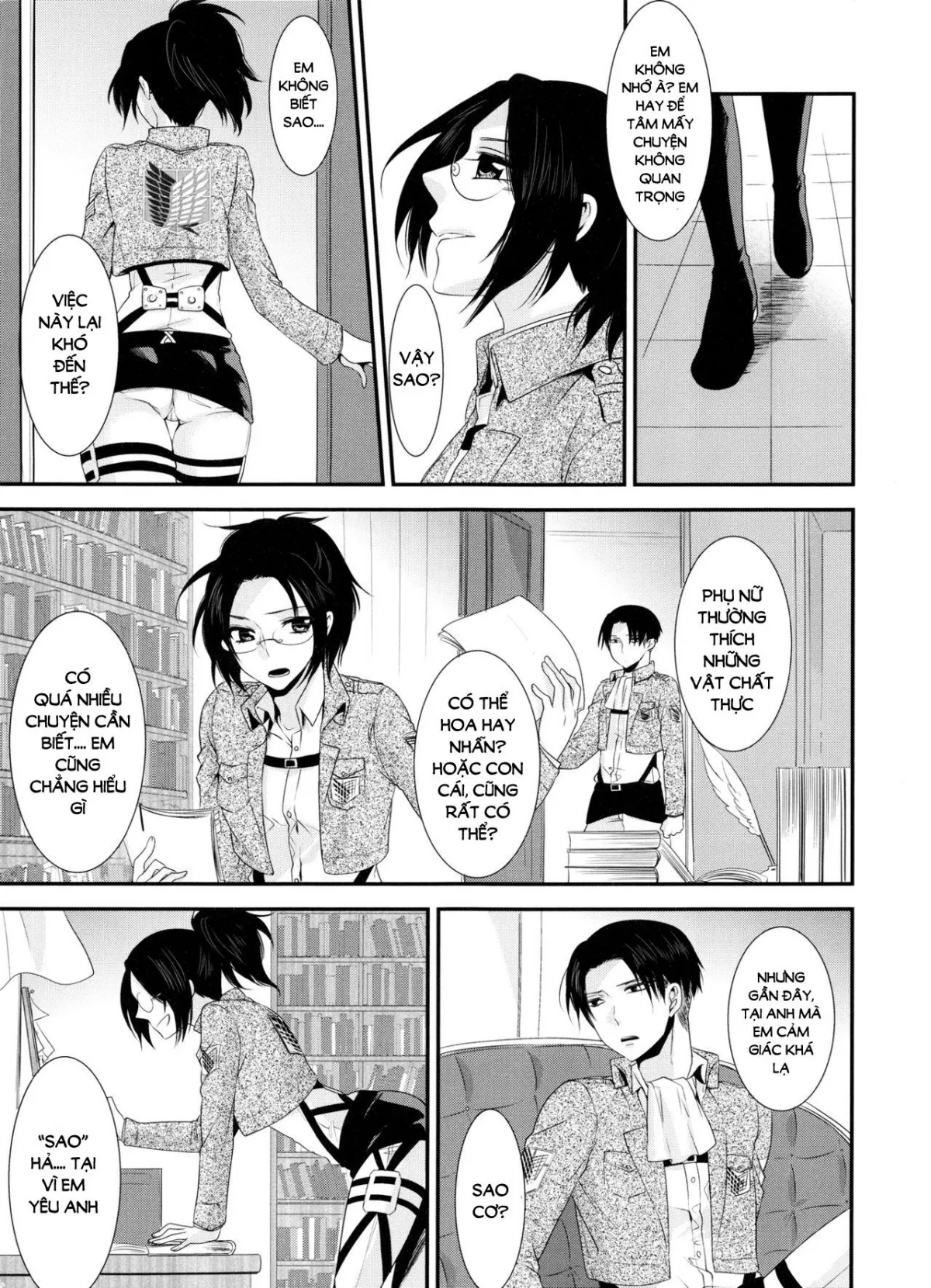 HentaiVN.net - Ảnh 7 - Kiss me once again (Shingeki no Kyojin) - Chap 2
