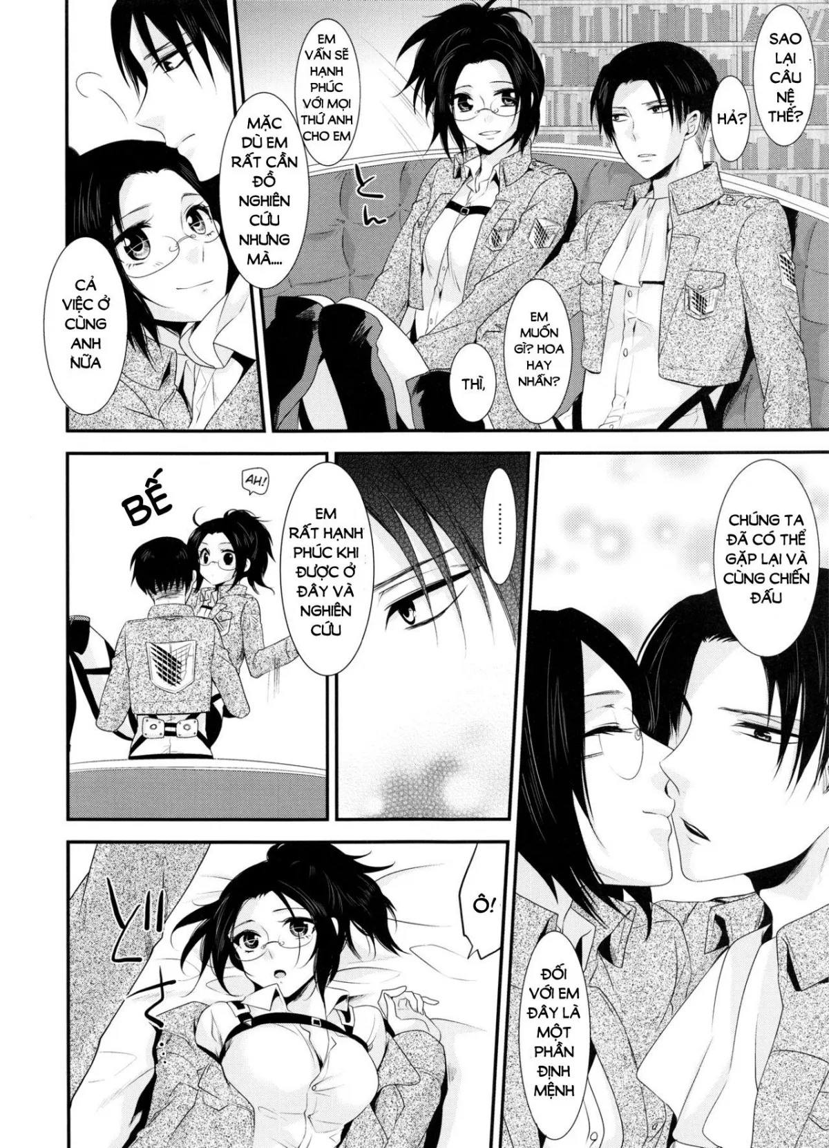 HentaiVN.net - Ảnh 8 - Kiss me once again (Shingeki no Kyojin) - Chap 2