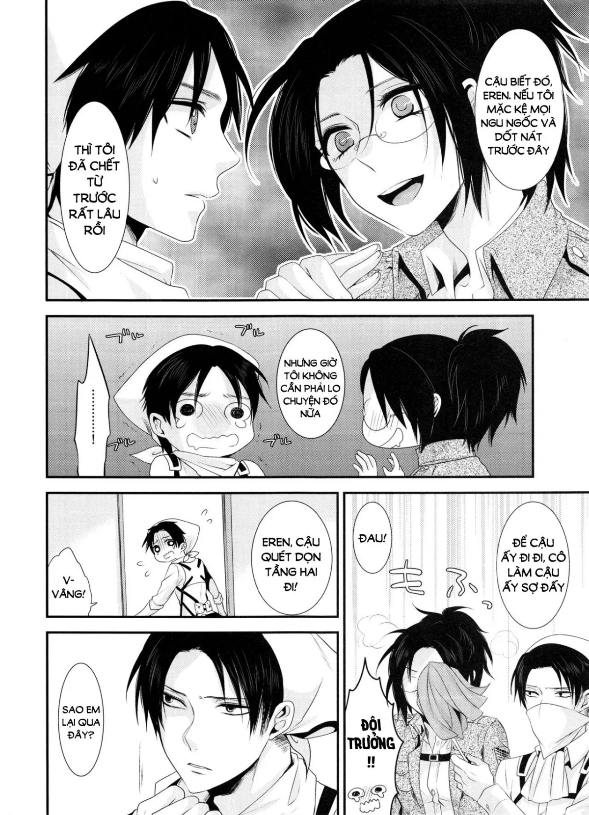 HentaiVN.net - Ảnh 12 - Kiss me once again (Shingeki no Kyojin) - Chap 3