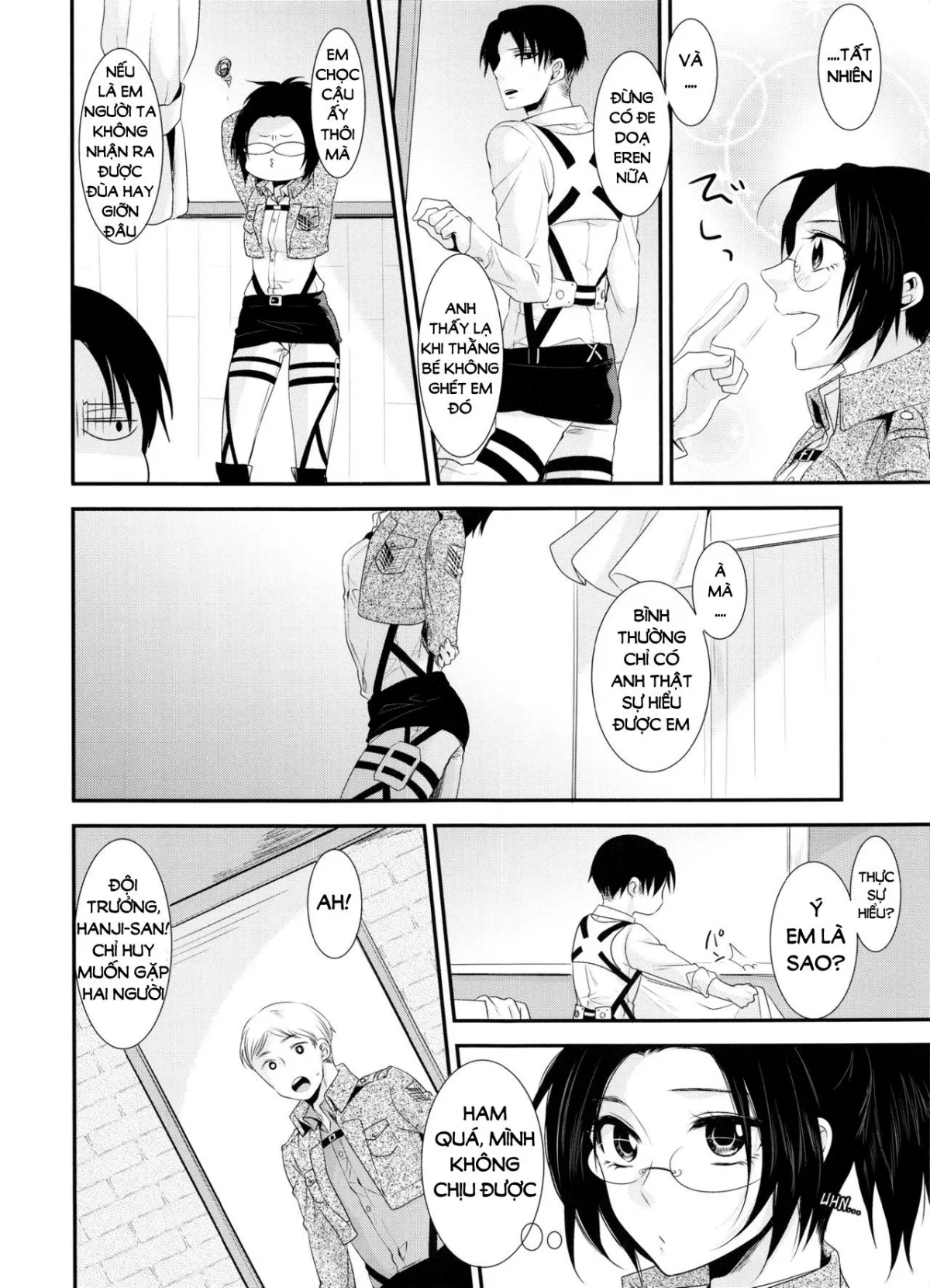 HentaiVN.net - Ảnh 14 - Kiss me once again (Shingeki no Kyojin) - Chap 3