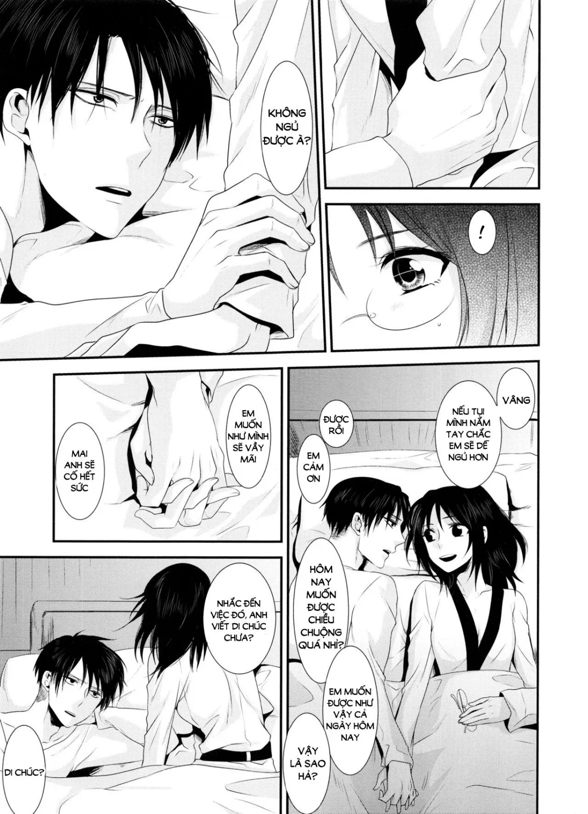 HentaiVN.net - Ảnh 3 - Kiss me once again (Shingeki no Kyojin) - Chap 3