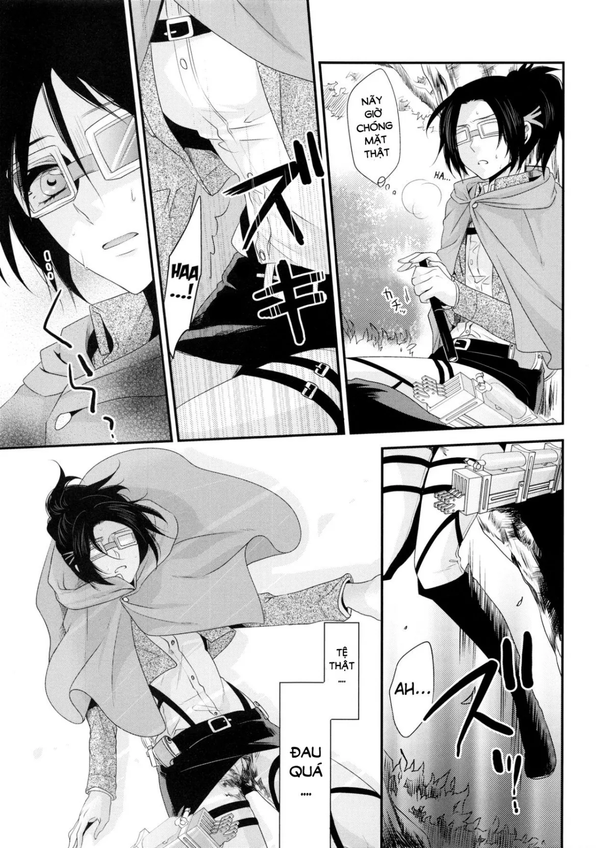 HentaiVN.net - Ảnh 16 - Kiss me once again (Shingeki no Kyojin) - Chap 4