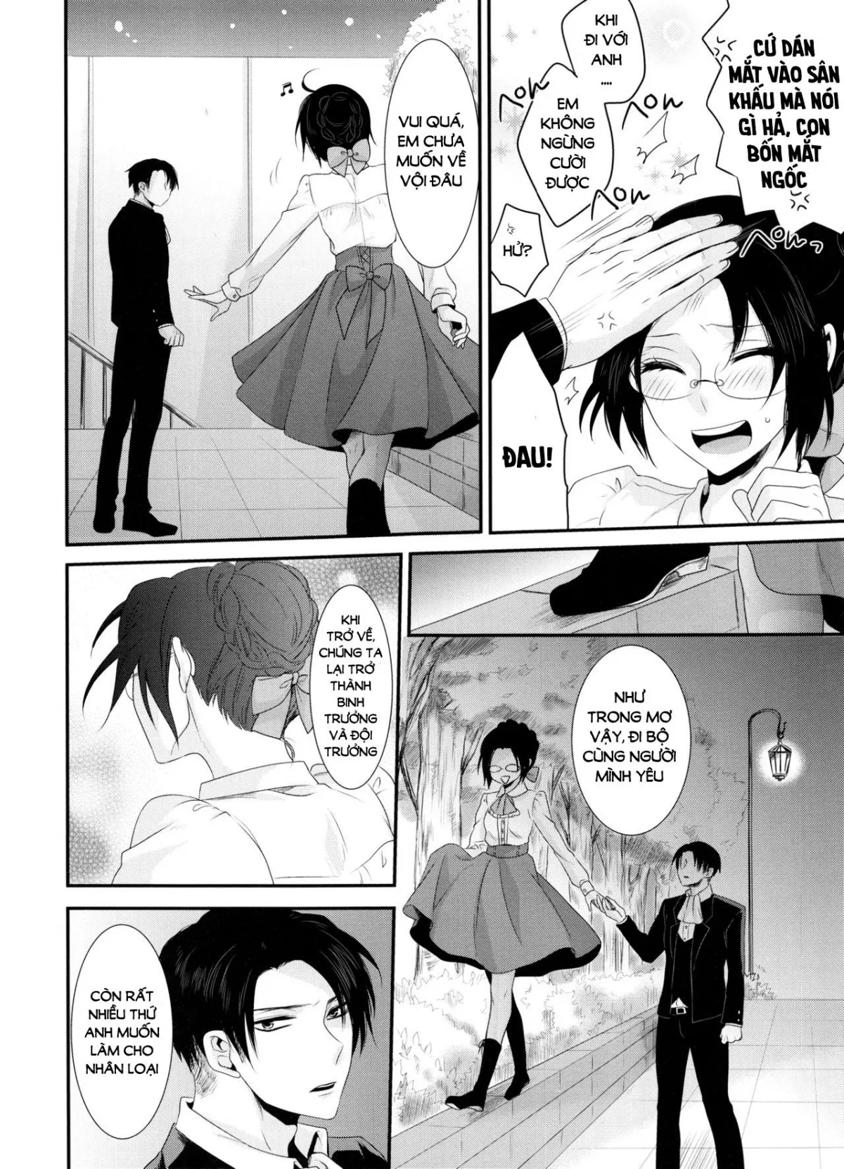HentaiVN.net - Ảnh 3 - Kiss me once again (Shingeki no Kyojin) - Chap 4