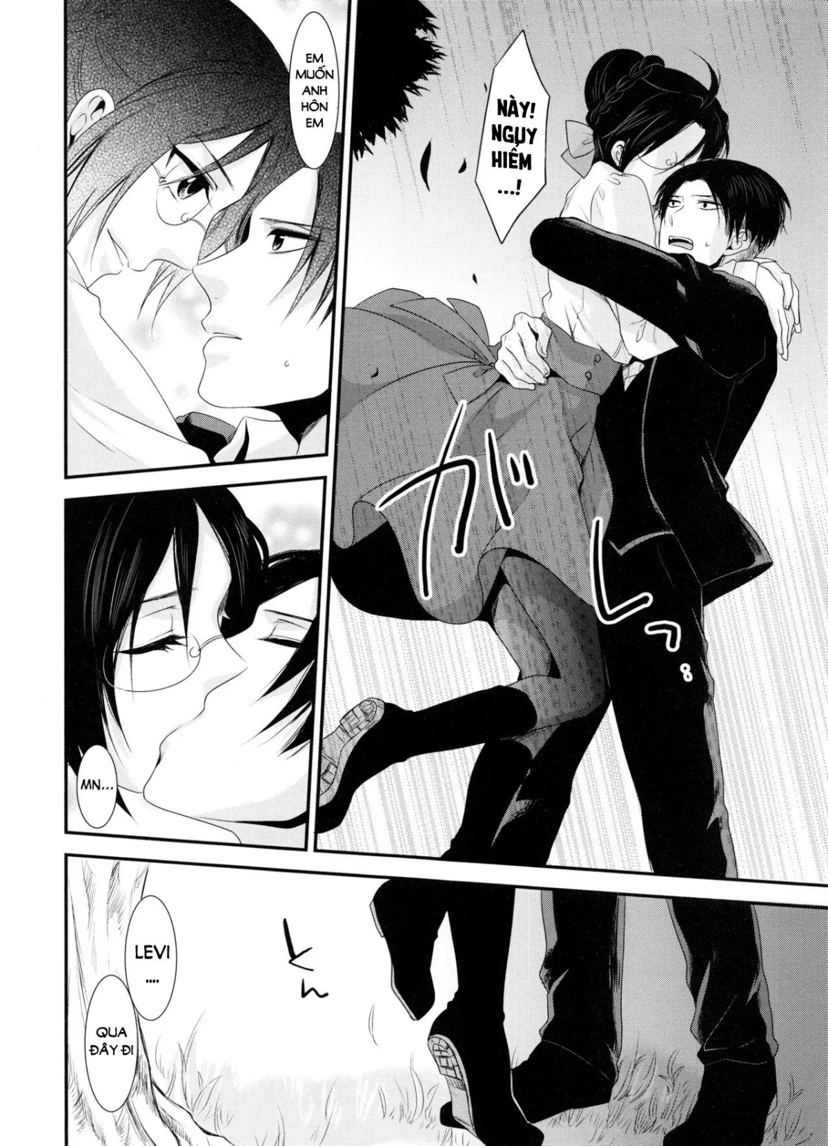 HentaiVN.net - Ảnh 5 - Kiss me once again (Shingeki no Kyojin) - Chap 4