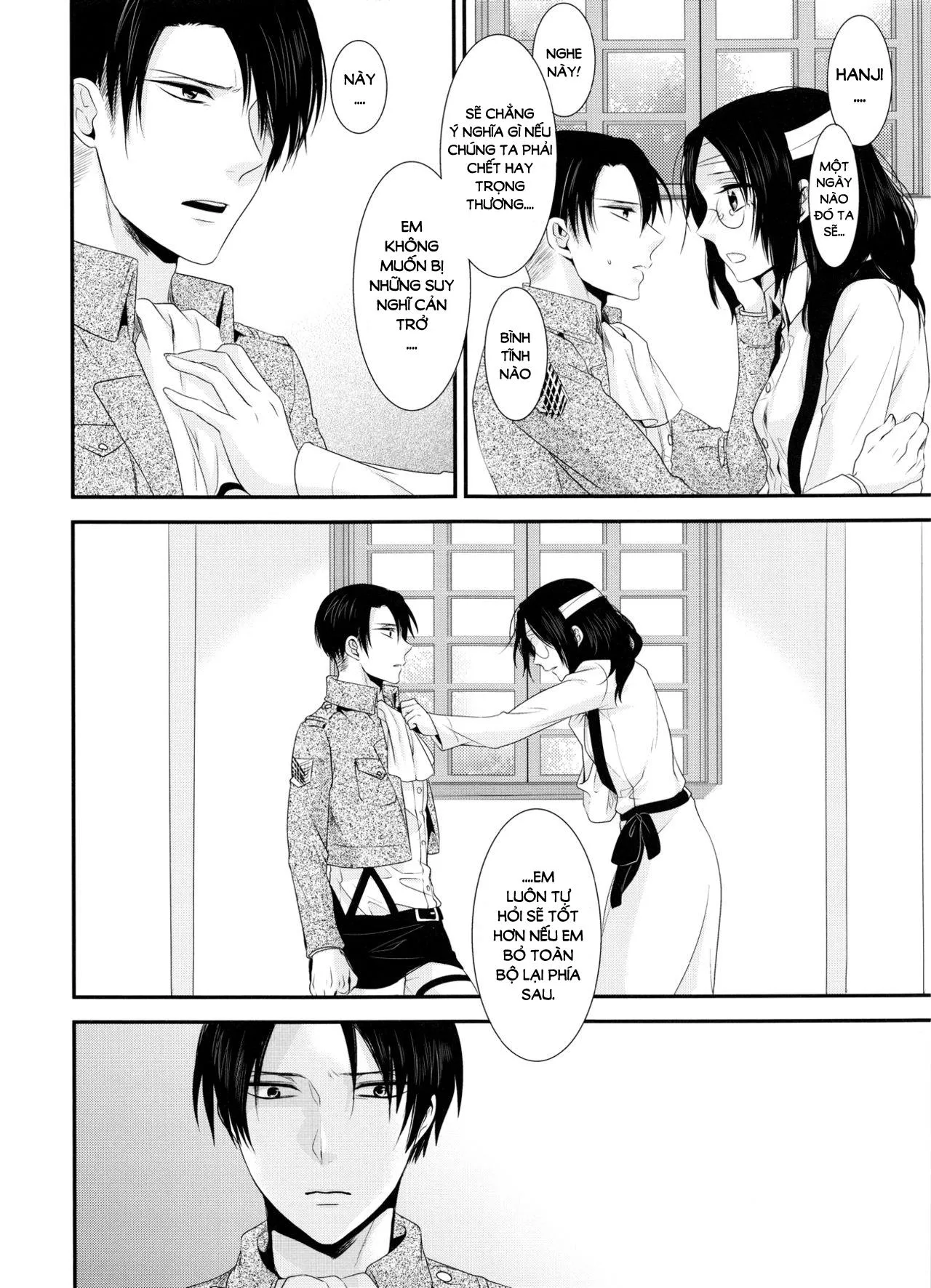 HentaiVN.net - Ảnh 10 - Kiss me once again (Shingeki no Kyojin) - Chap 5