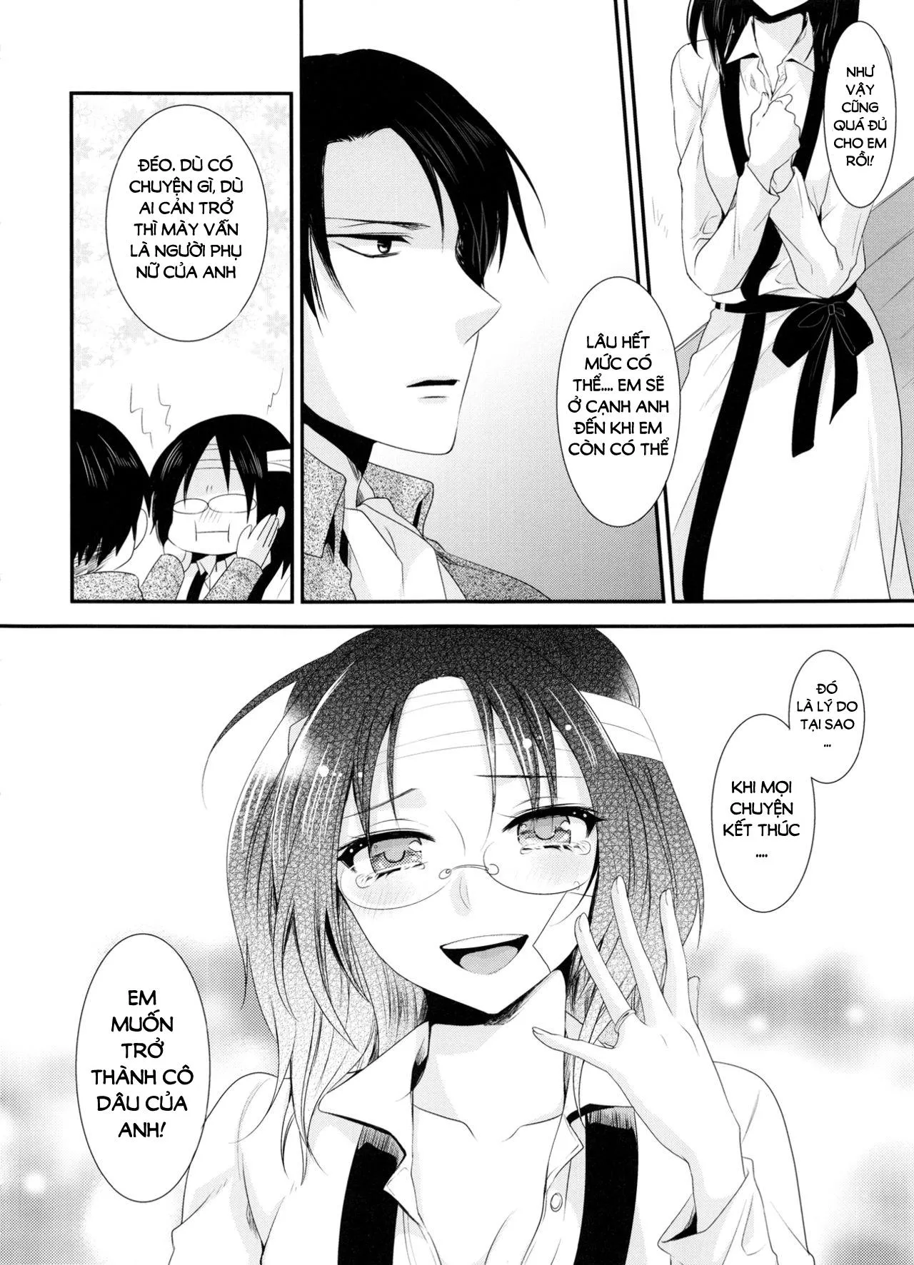 HentaiVN.net - Ảnh 14 - Kiss me once again (Shingeki no Kyojin) - Chap 5