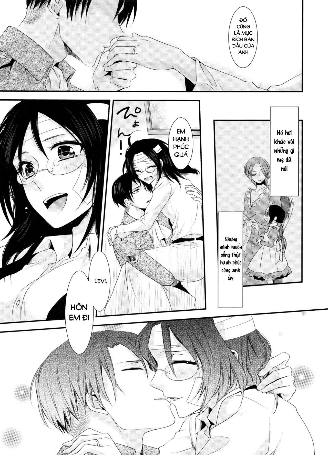HentaiVN.net - Ảnh 15 - Kiss me once again (Shingeki no Kyojin) - Chap 5