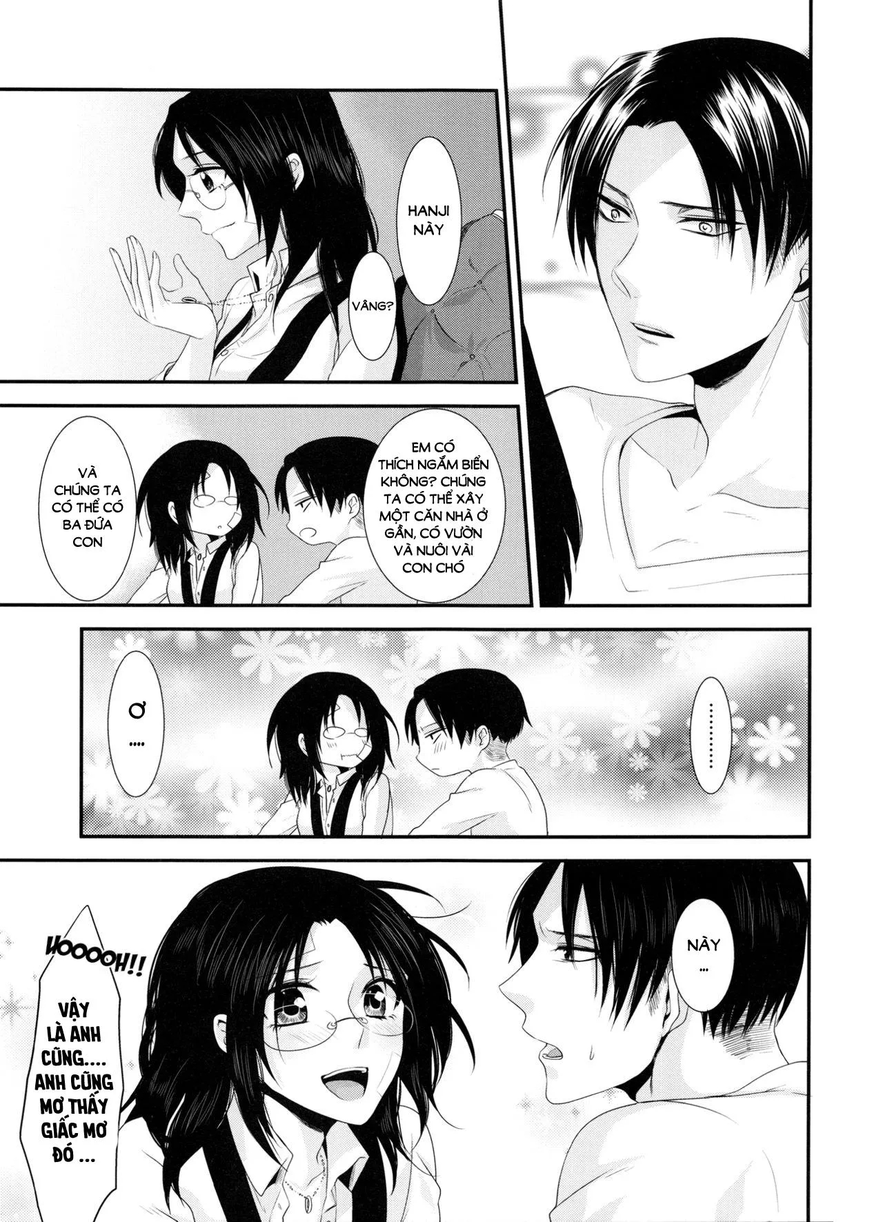 HentaiVN.net - Ảnh 17 - Kiss me once again (Shingeki no Kyojin) - Chap 5