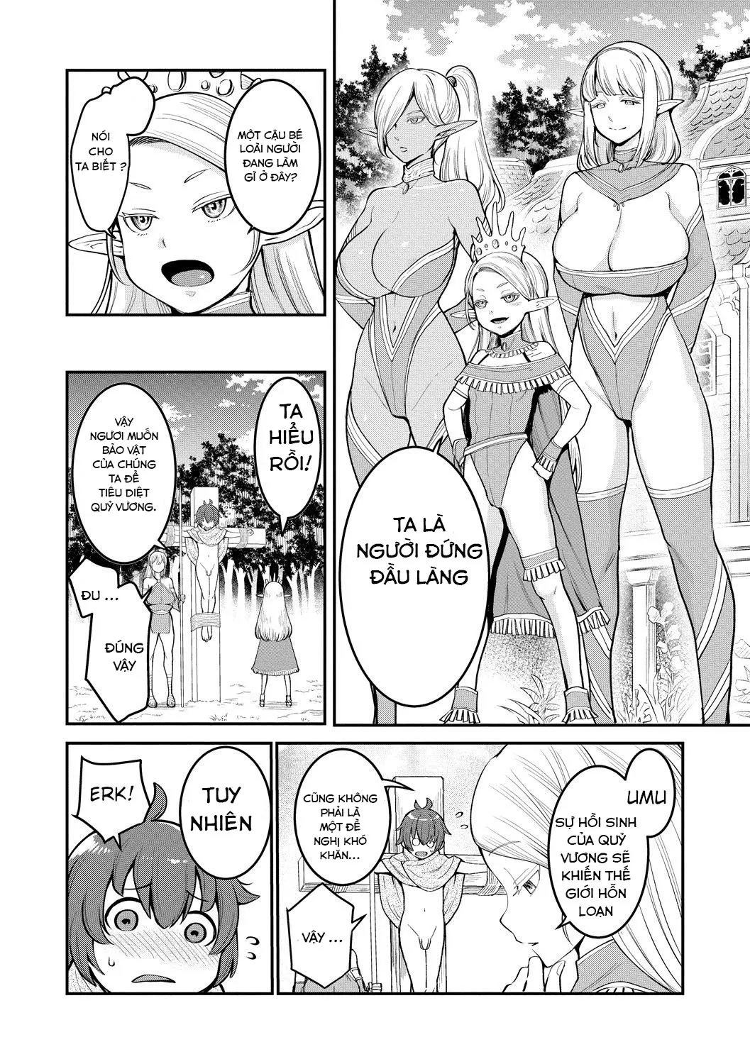 HentaiVN.net - Ảnh 8 - Chintore Quest II: Shota Yuusha Elf no Sato de Dai Rankou [Chintore Quest II: Shota Hero and the Great Elf Village Orgy] - Chap 2