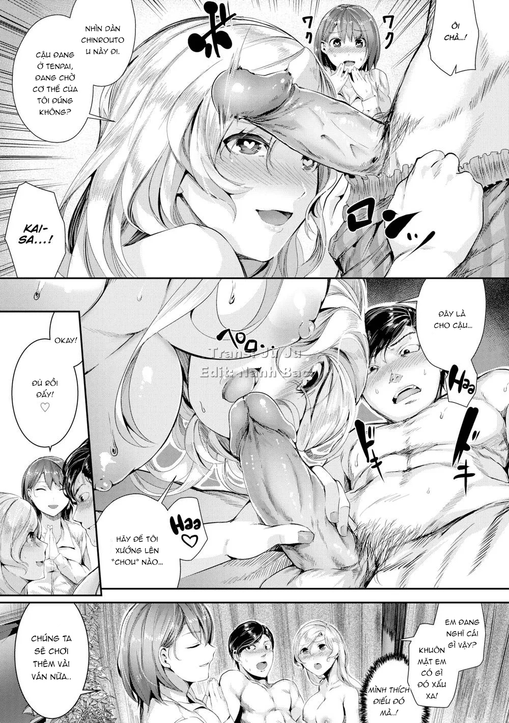 HentaiVN.net - Ảnh 10 - Milky Time (Trọn bộ) [Bitch on the Beach; Princess on Ice; D for Dicktory!; Light Brown Temptation; Streak Racer; Hundred Steamy Poems, One Winning Hand!; As If Soaring; Shutter Babes; Playstage; Fuck School! Red-Face Club] - Chap 6: As If Soaring