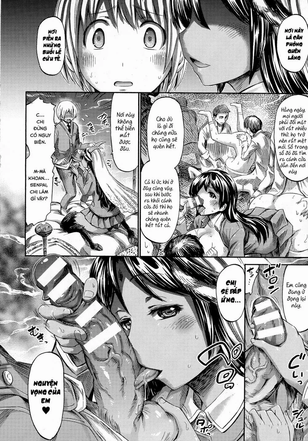 HentaiVN.net - Ảnh 4 - Sabbath wa Houkago, Chikashitsu de - Oneshot