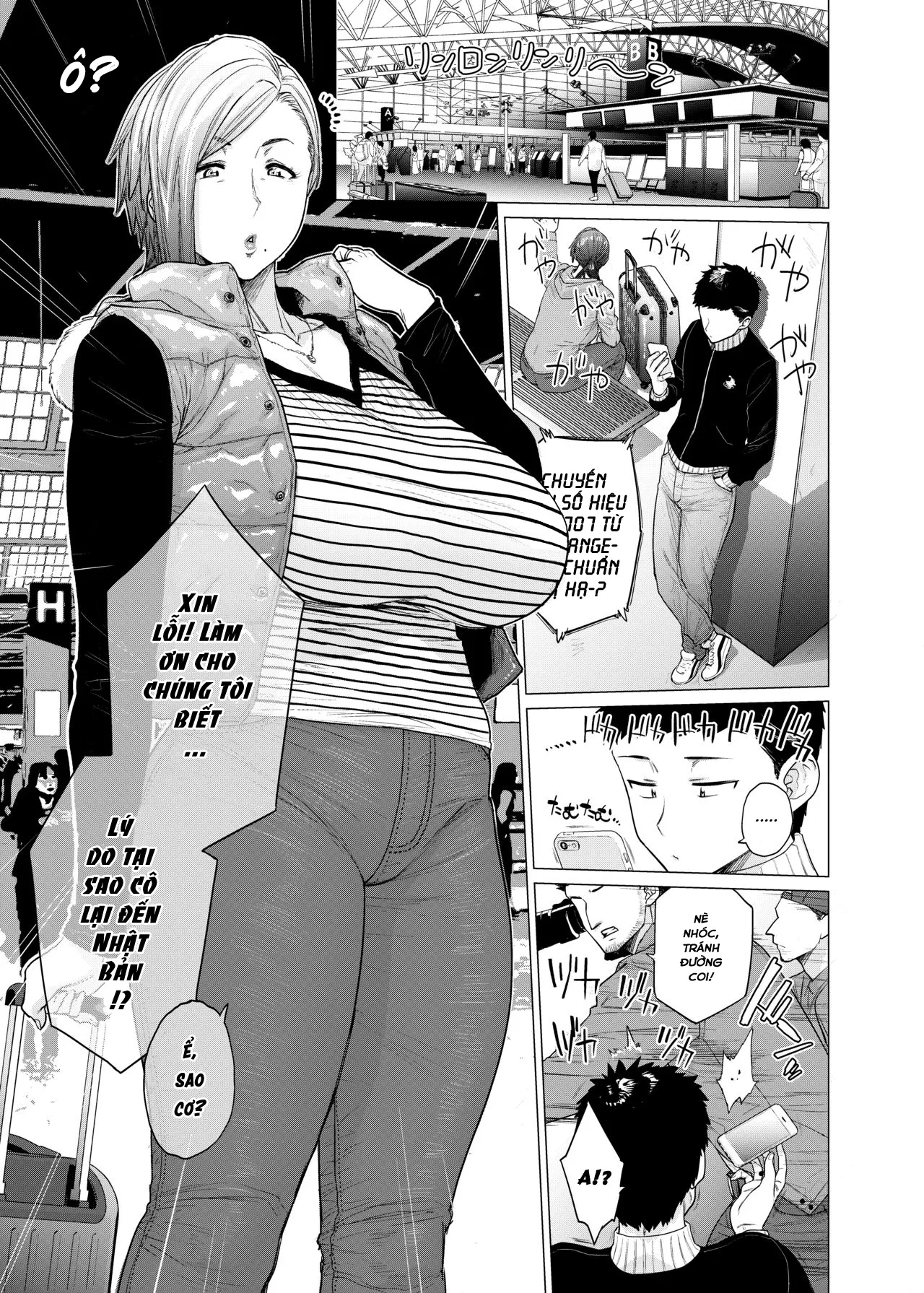 HentaiVN.net - Ảnh 3 - Why did you over the sea? [Why did you オーバー the sea?] - Oneshot